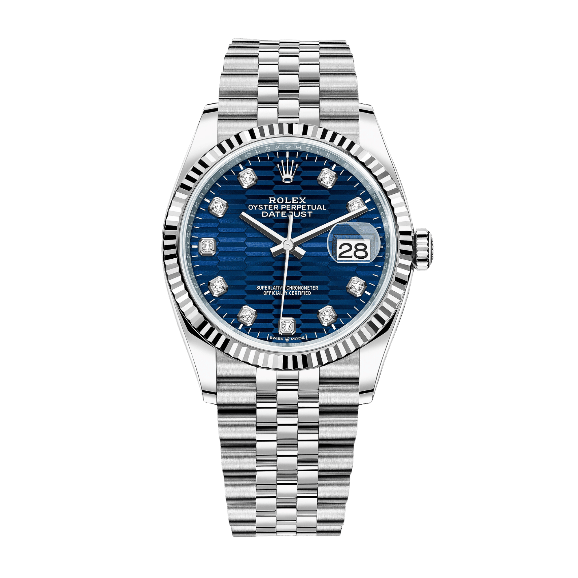 Image of Datejust Steel Jubilee Blue Dial 36mm