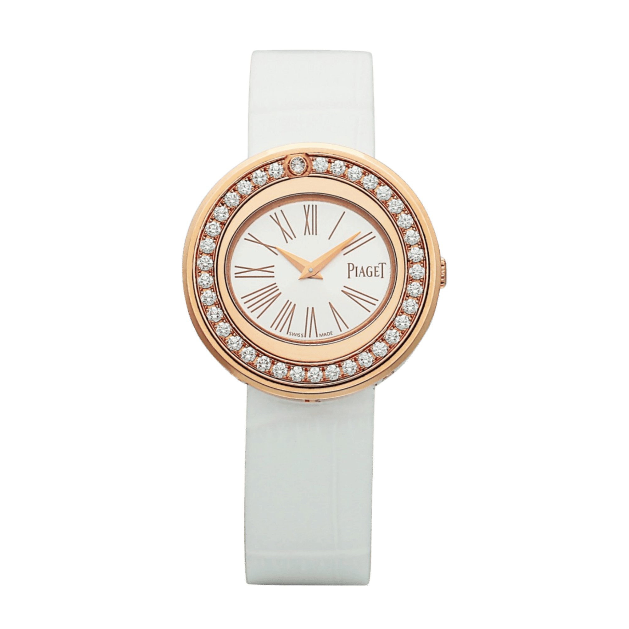 Image of Possession Rose Gold Diamond White Dial 29mm