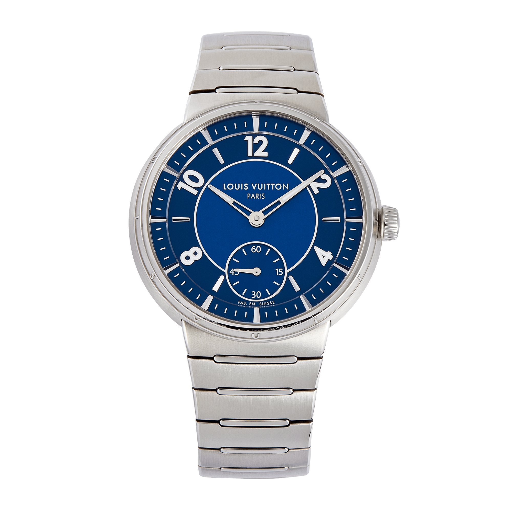 Image of Tambour Automatic Steel Blue Dial 40mm