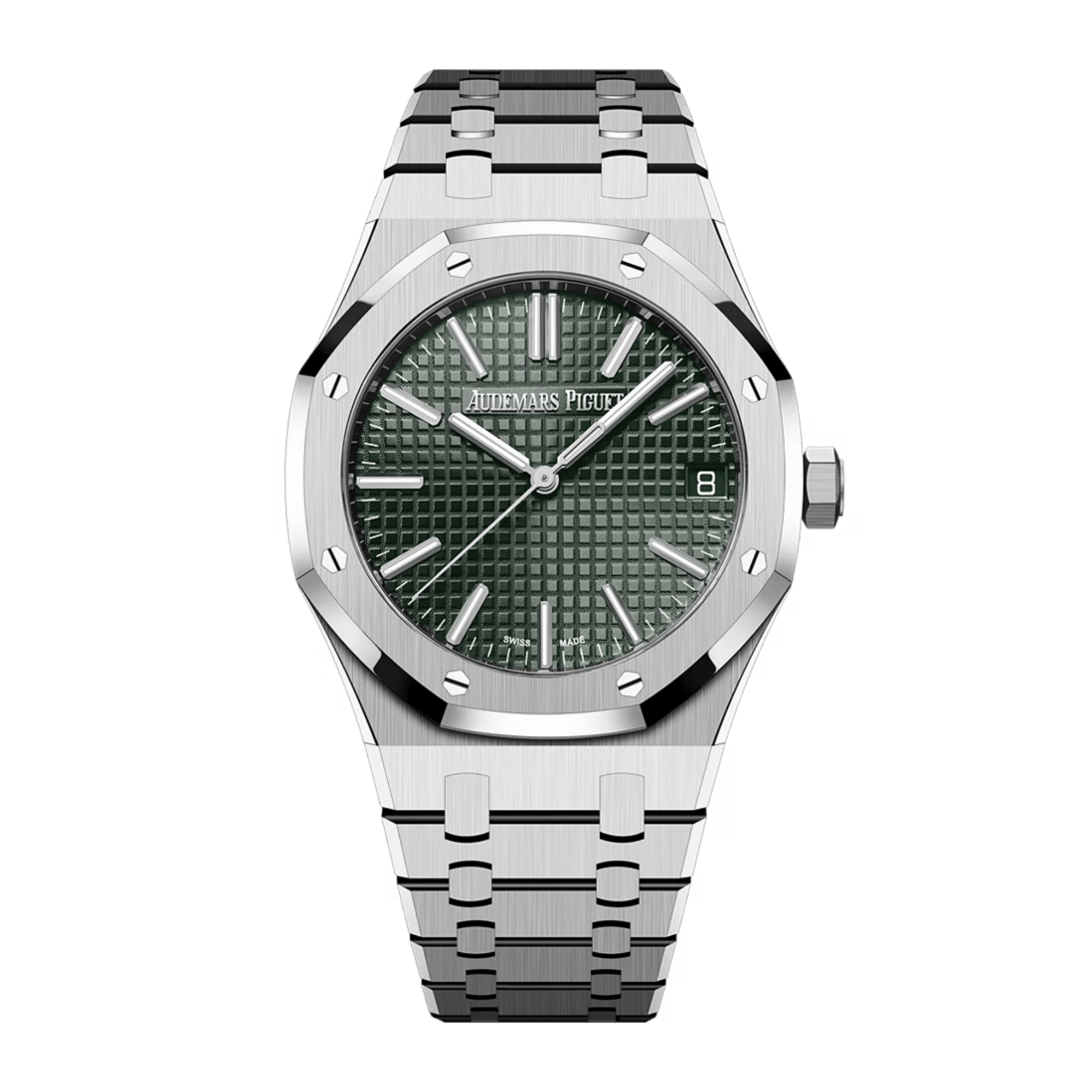 Image of Royal Oak Selfwinding "50th Anniversary" Steel Green Dial 41mm
