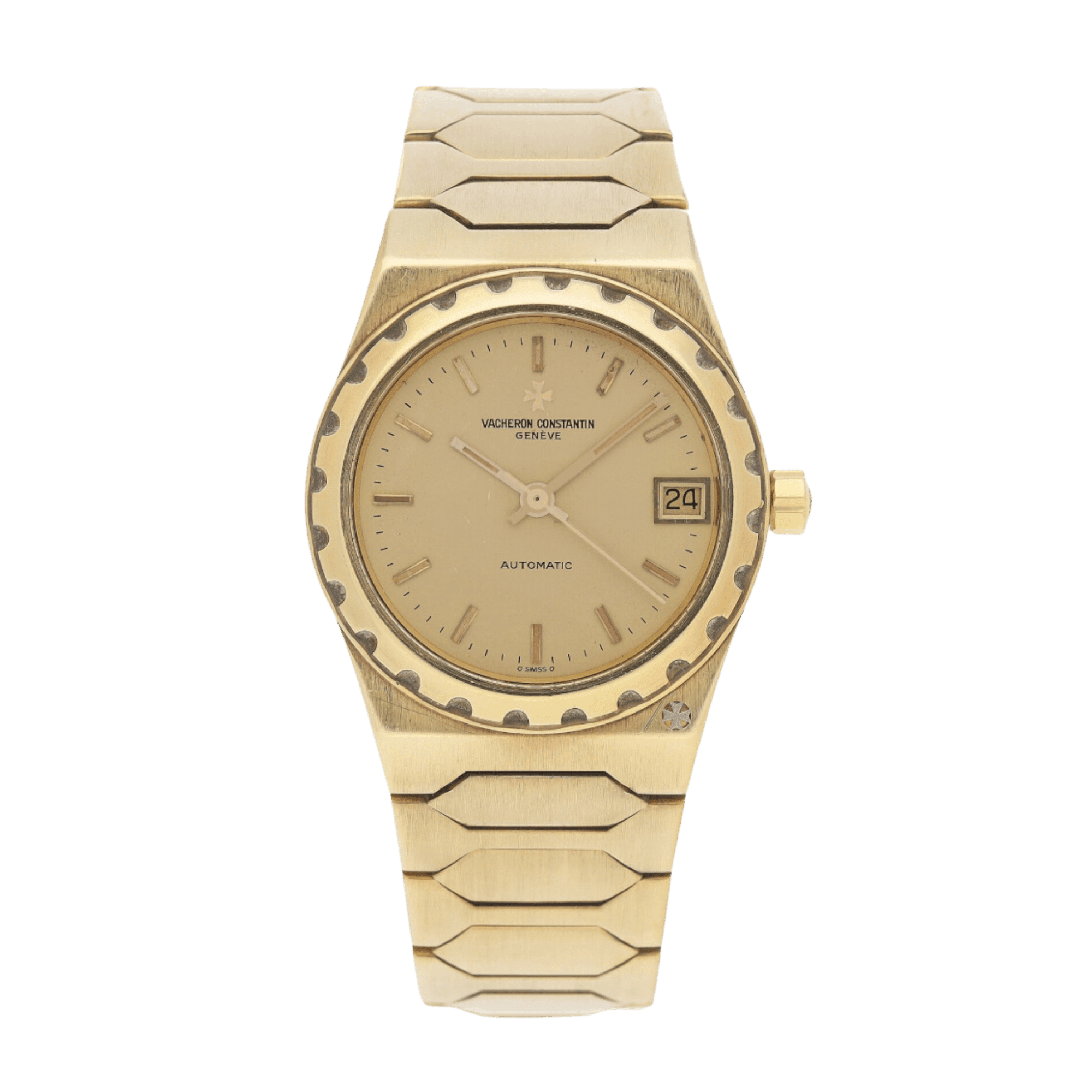 Image of Vintage Historiques 222 Yellow Gold Champagne Dial 34mm