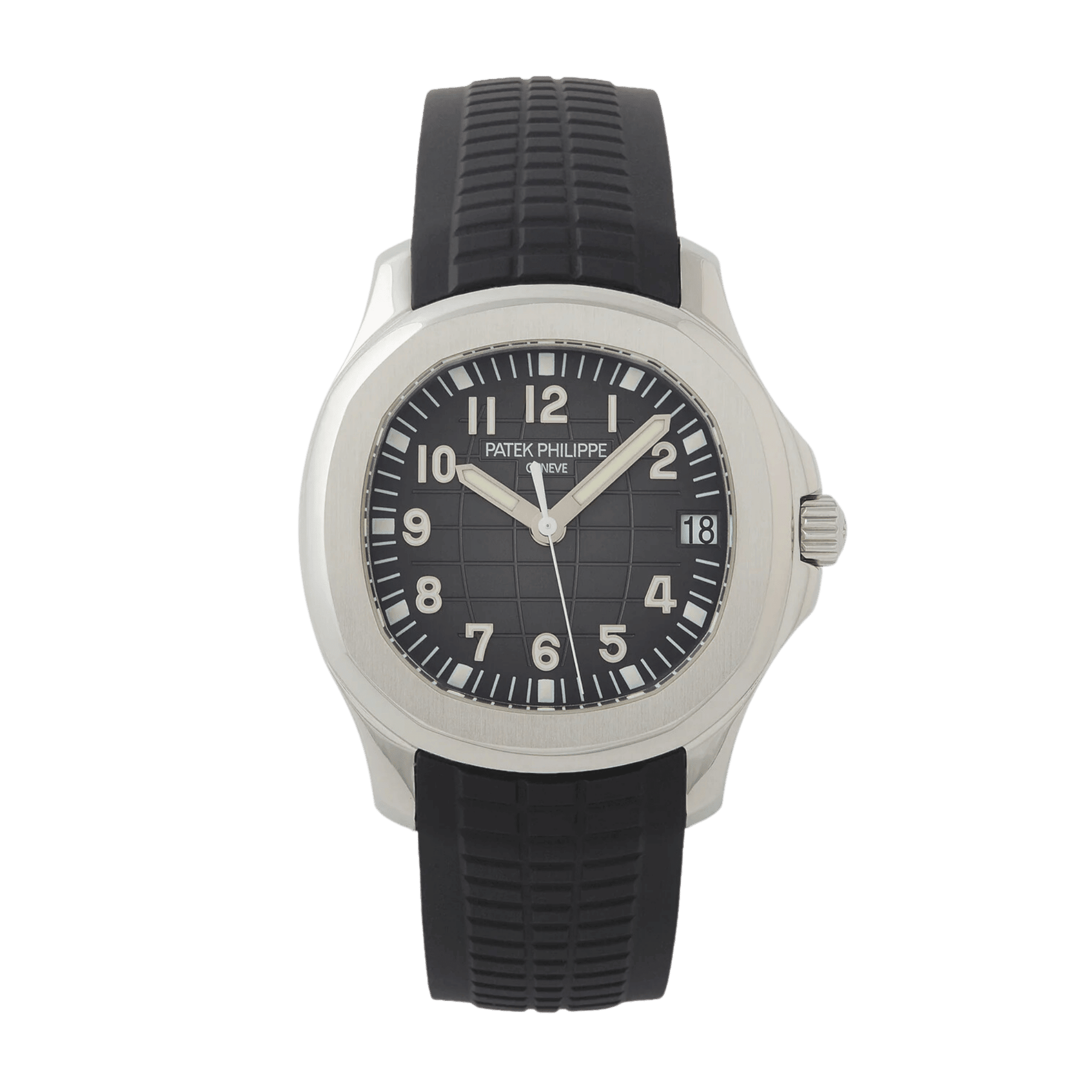 Image of Aquanaut Steel Black Dial 38mm