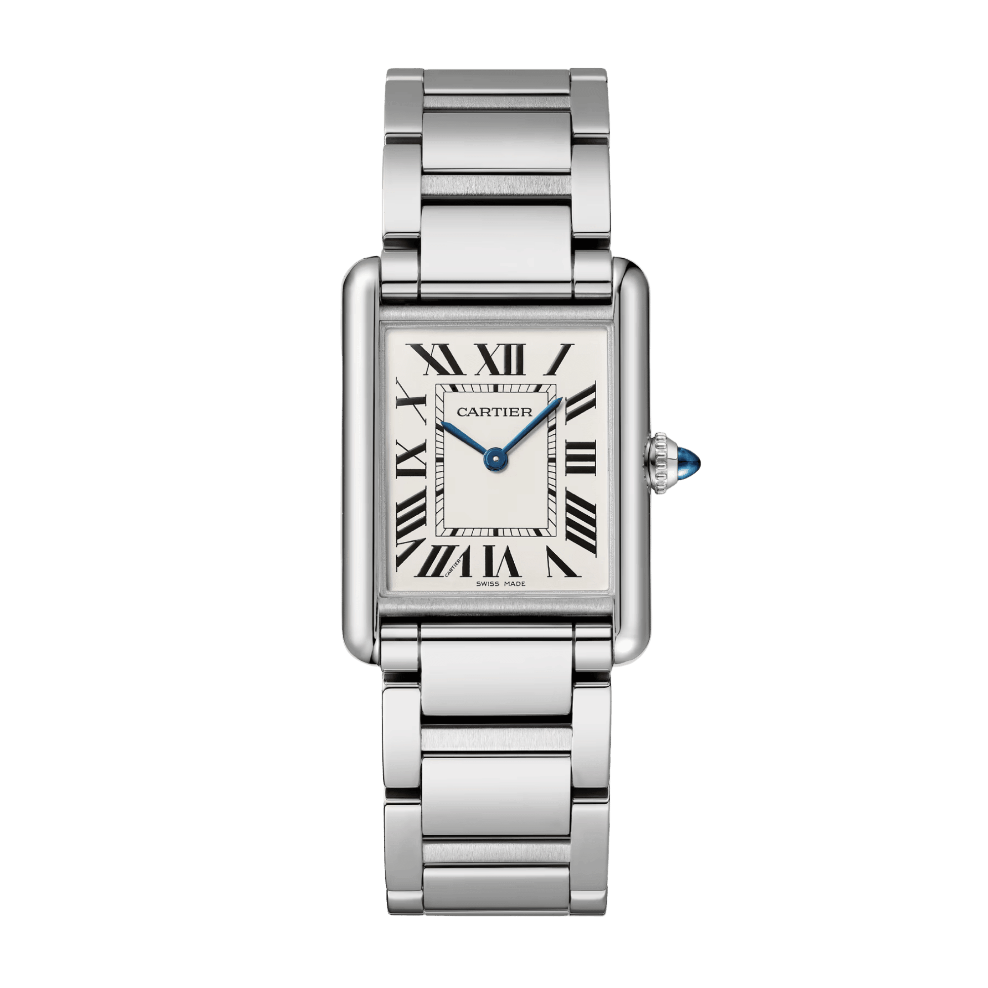 Image of Tank Must de Cartier Steel White Dial 25mm