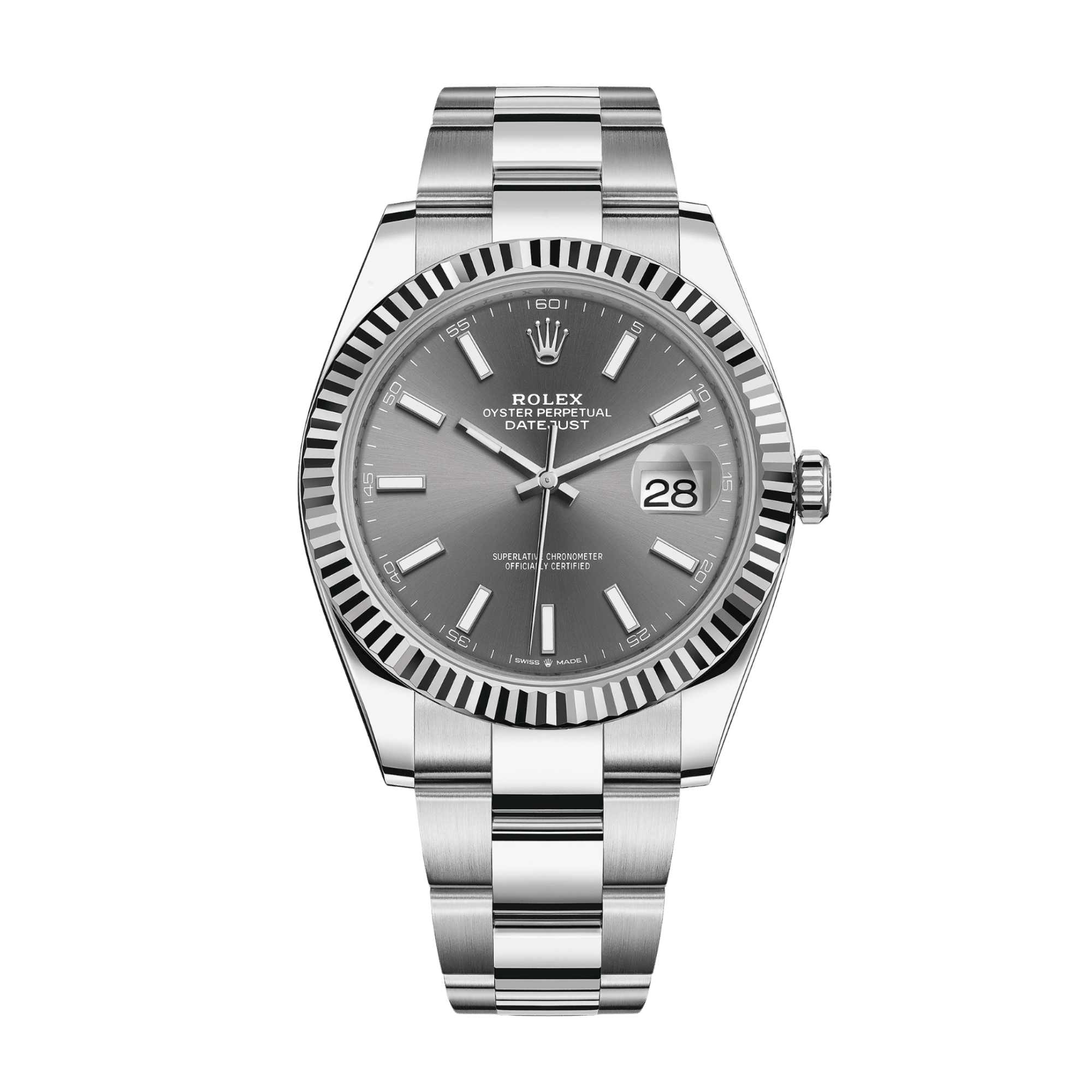 Image of Datejust Steel Grey Dial 41mm
