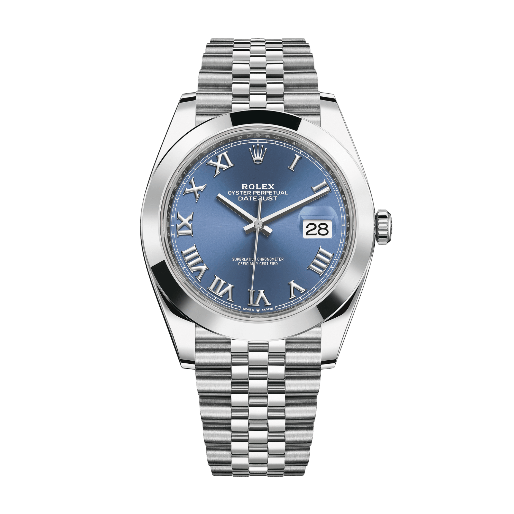 Image of Datejust Steel Jubille Blue Dial 41mm