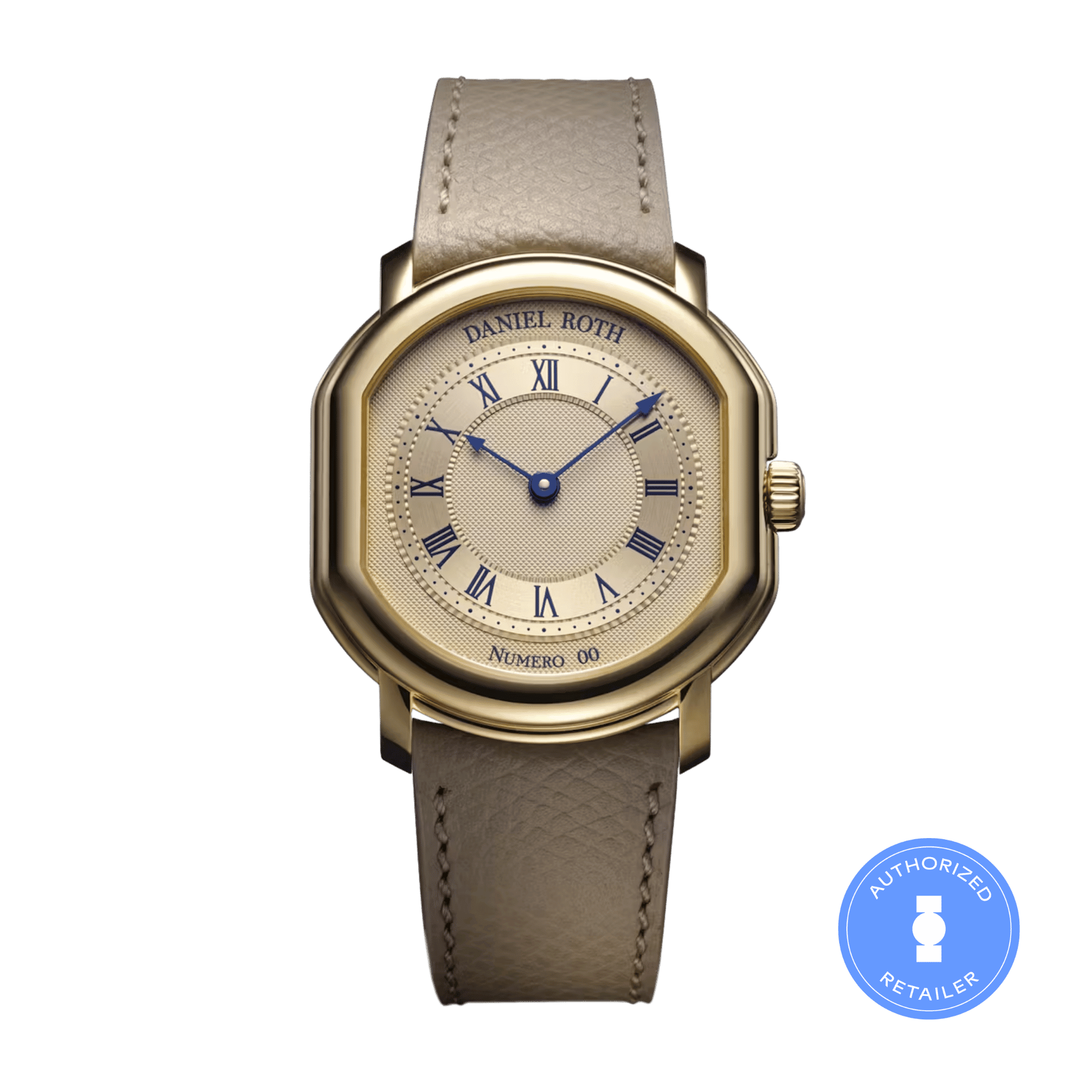 Image of Daniel Roth Extra Plat Souscription Yellow Gold