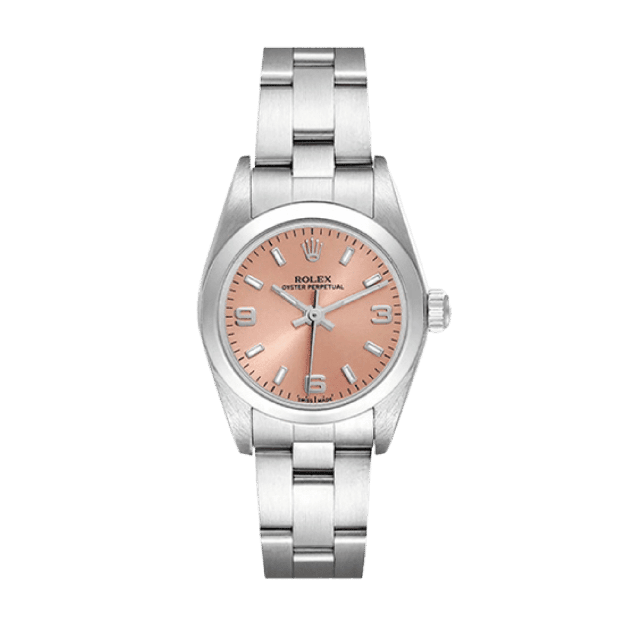 Image of Vintage Oyster Perpetual Steel Salmon Dial 26mm