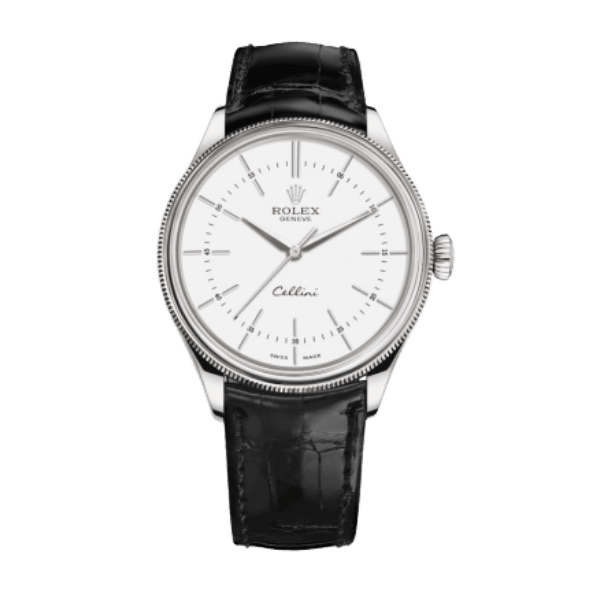 Image of Cellini White Gold White Dial 39mm