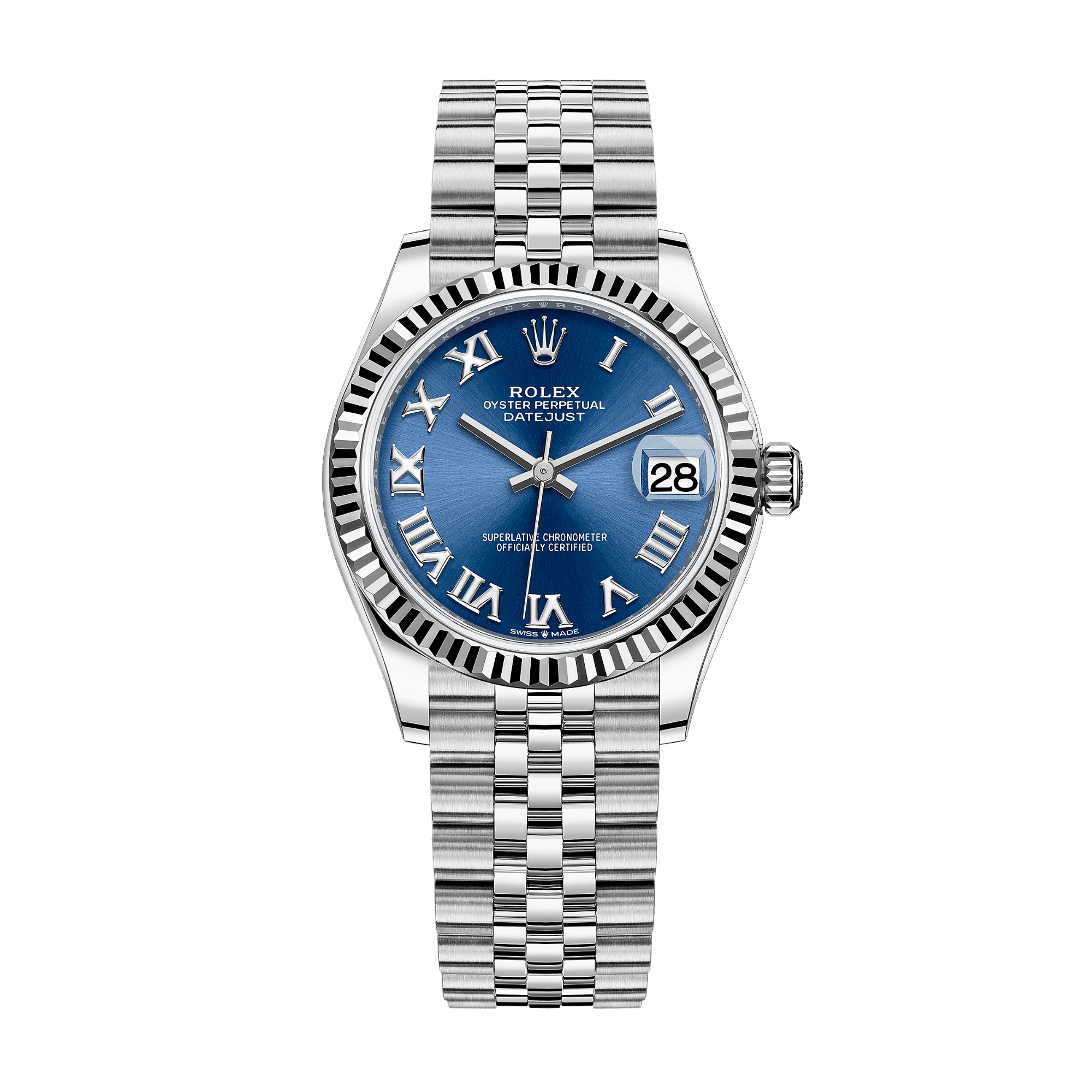 Image of Datejust Steel Jubilee Blue Dial 31mm