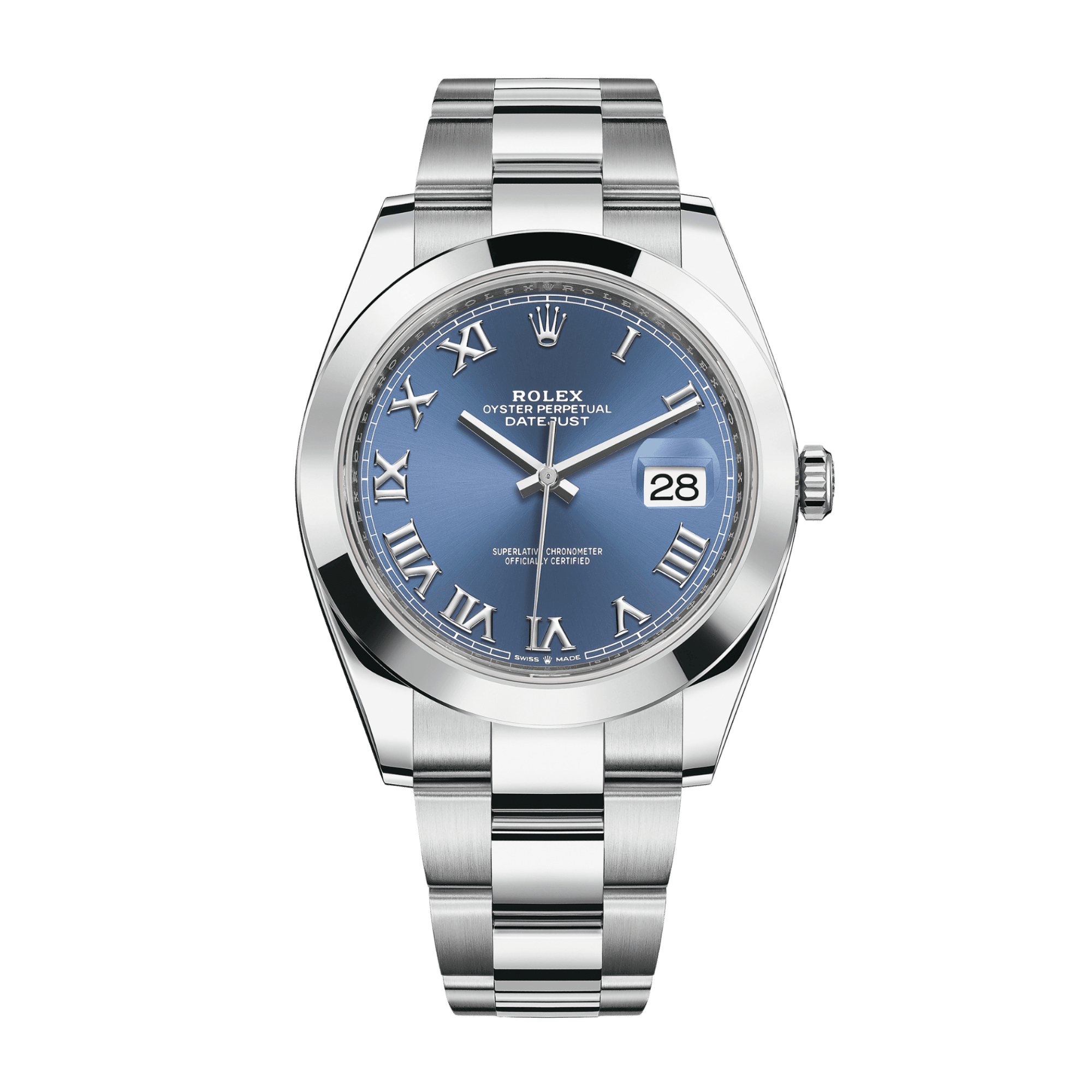 Image of Datejust Steel Blue Dial 41mm
