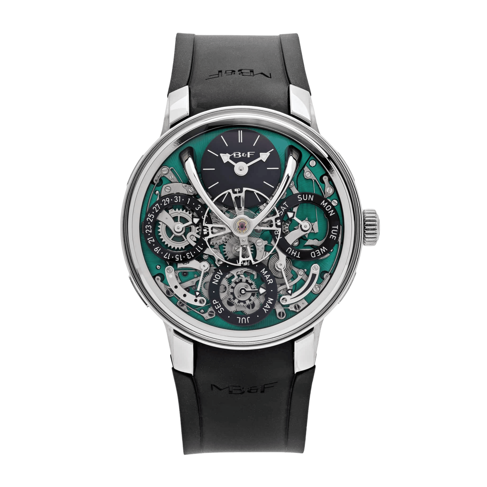 Image of Legacy Machine Perpetual EVO Titanium Green Dial 44mm