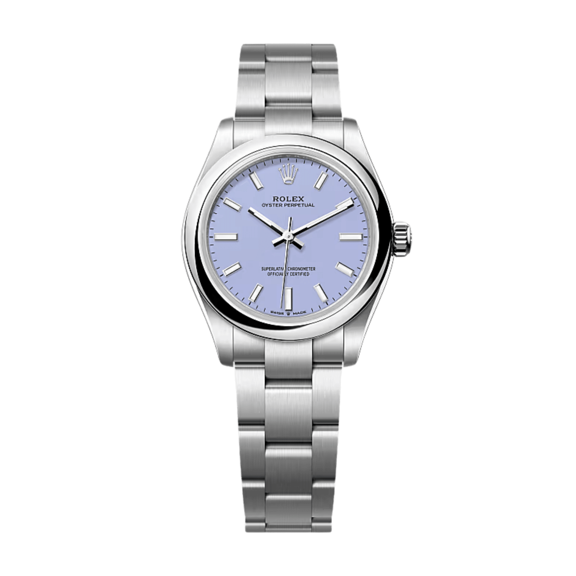 Image of Oyster Perpetual Steel Lavender Dial 31mm