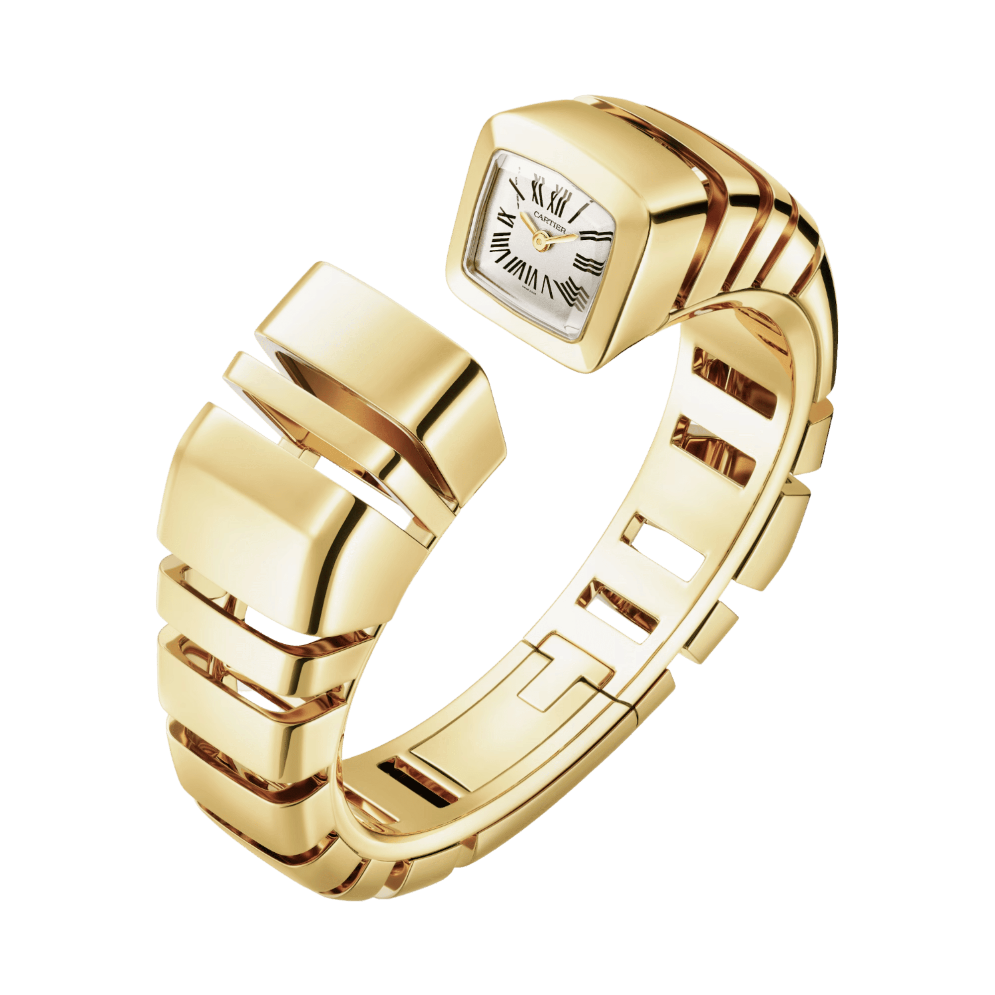 Image of Reflection de Cartier Size 15 Yellow Gold White Dial 18mm
