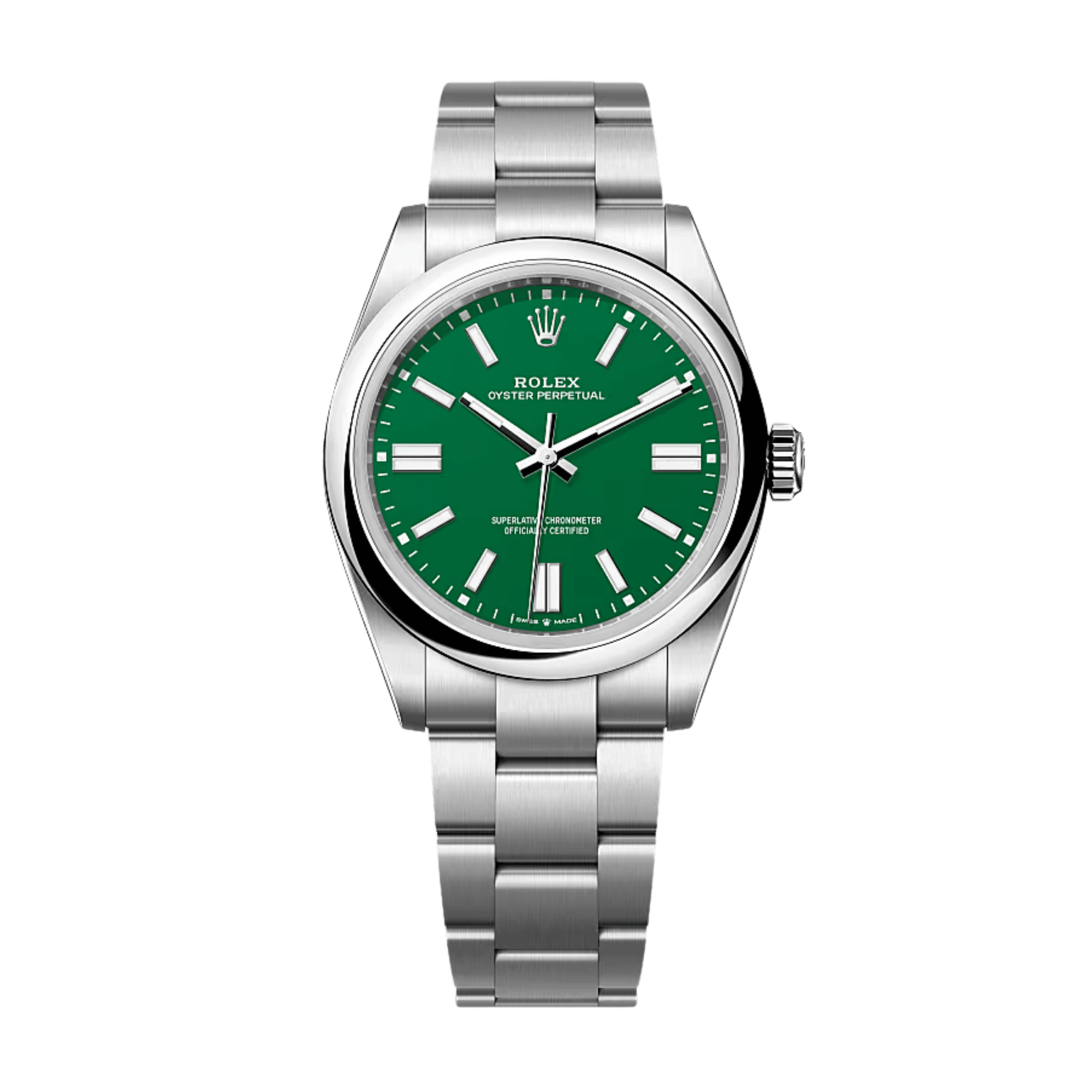 Image of Oyster Perpetual Steel Green Dial 41mm