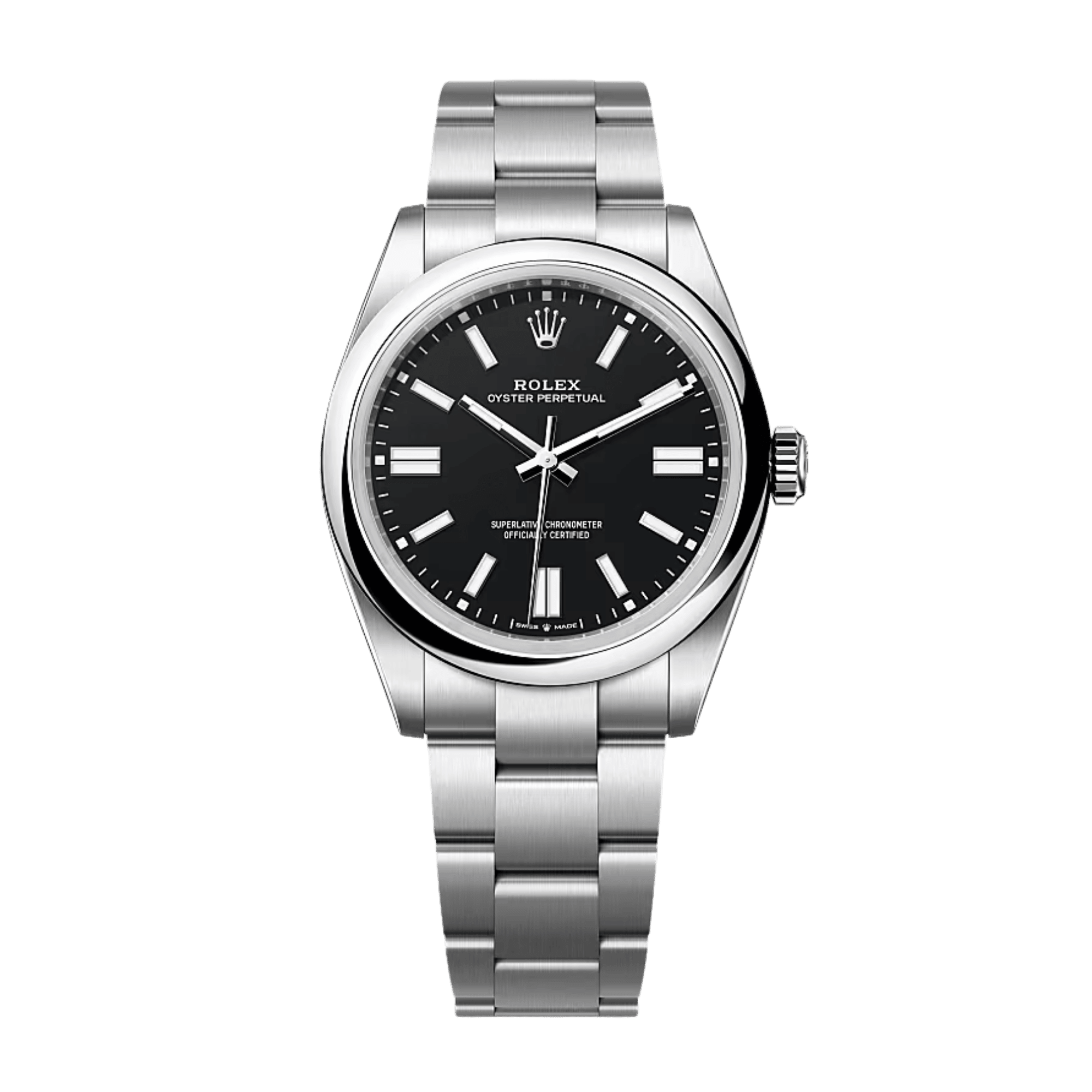 Image of Oyster Perpetual Steel Black Dial 41mm