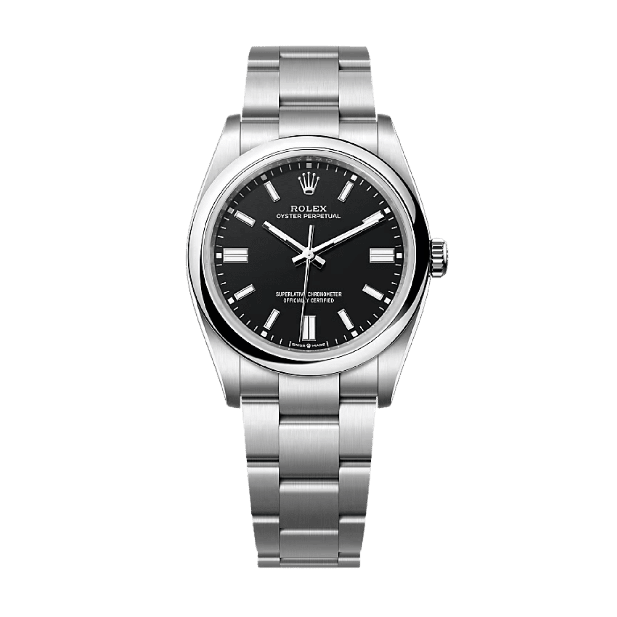Image of Oyster Perpetual Steel Black Dial 36mm