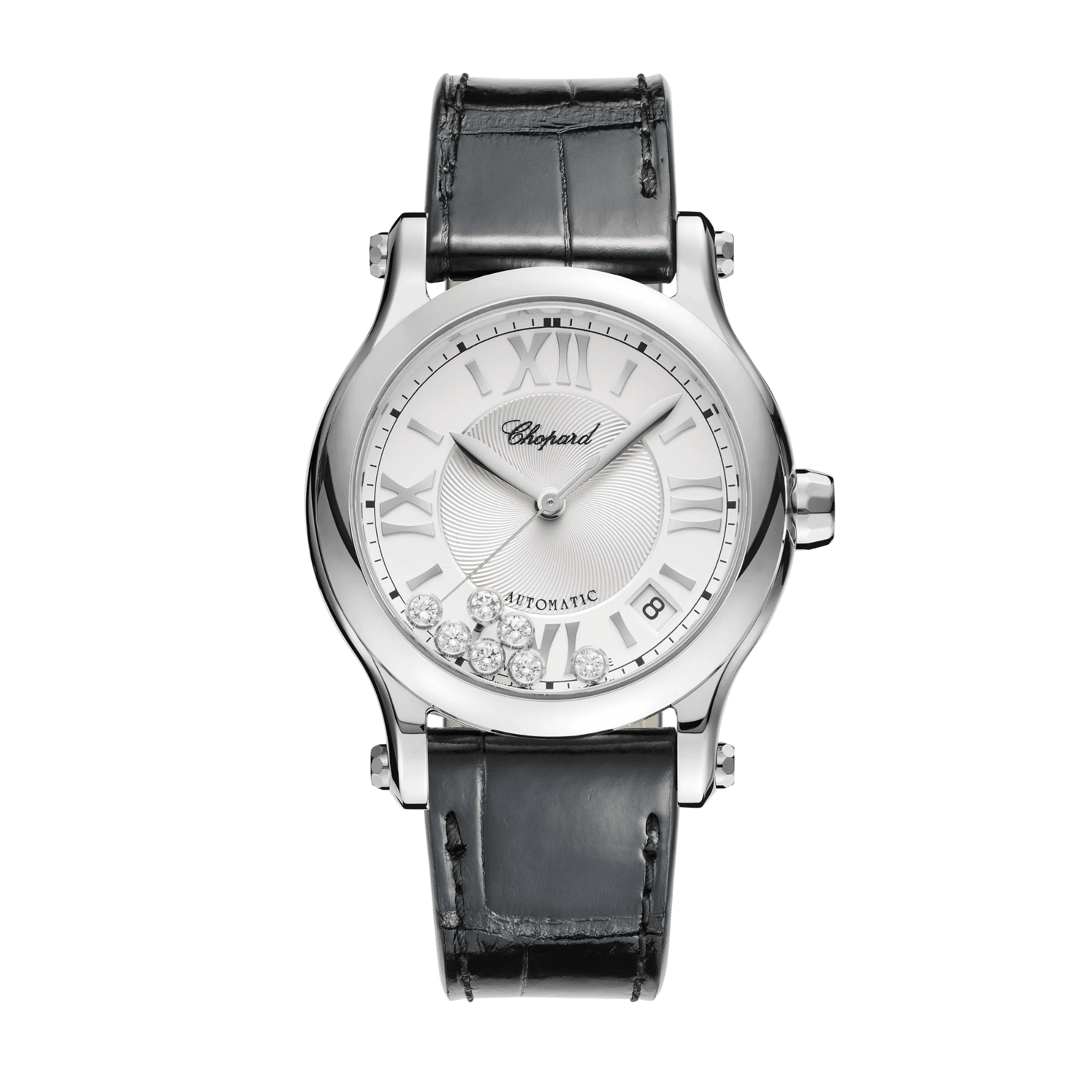 Image of Happy Sport Steel Silver Dial 36mm