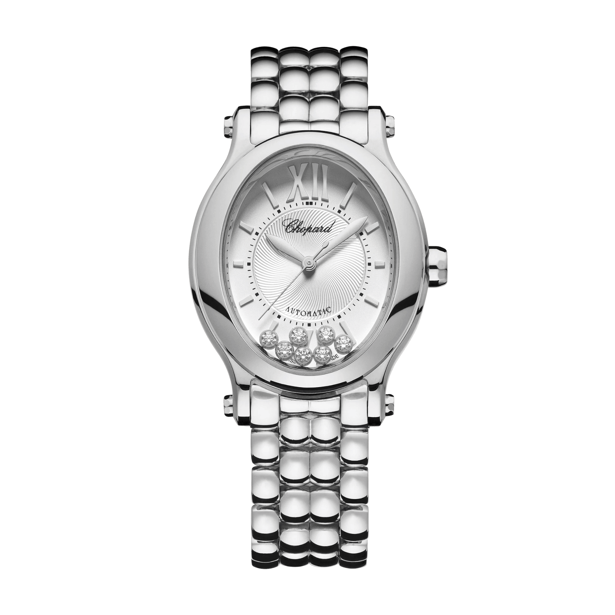 Image of Happy Sport Steel Silver Dial 29mm