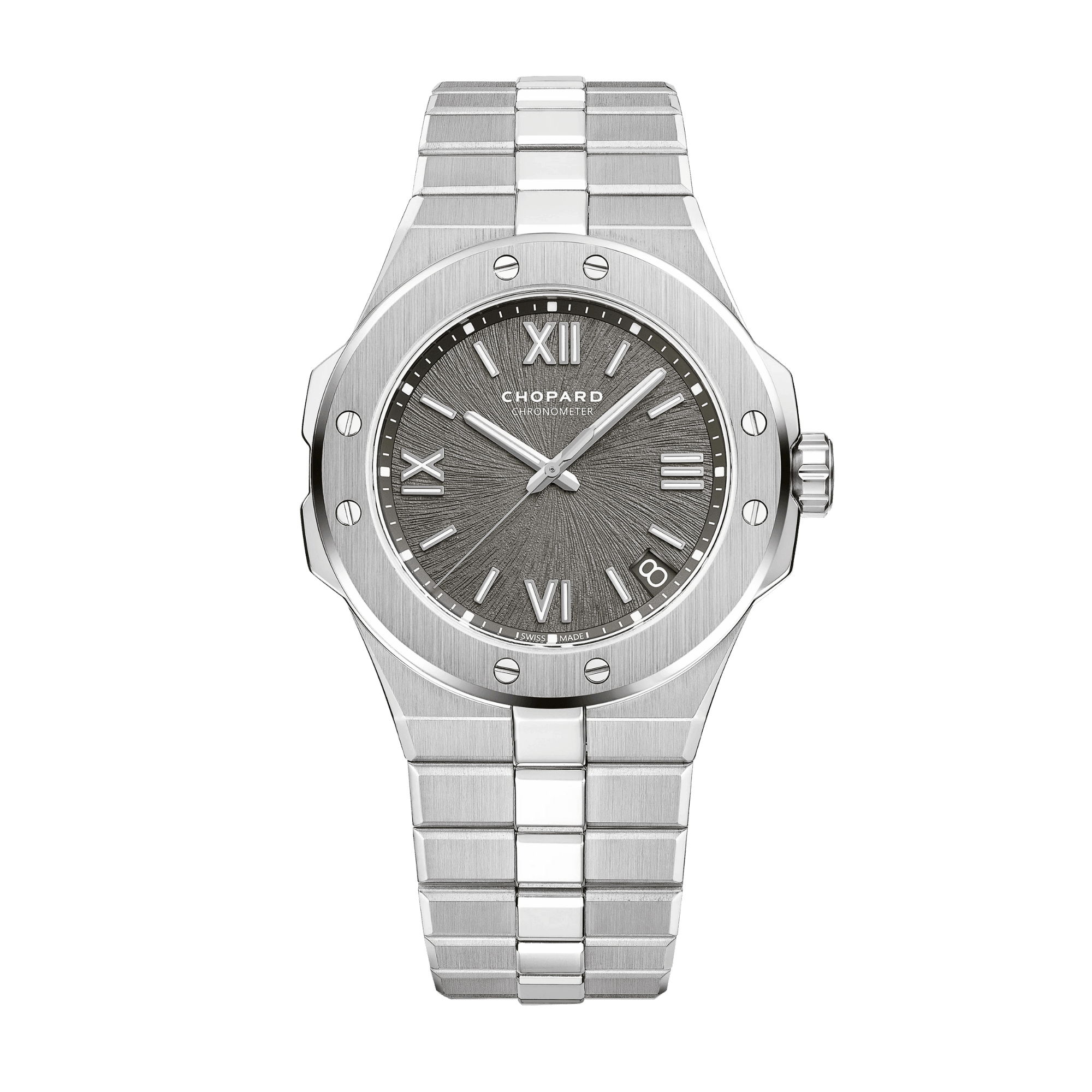 Image of Alpine Eagle Steel Grey Dial 41mm