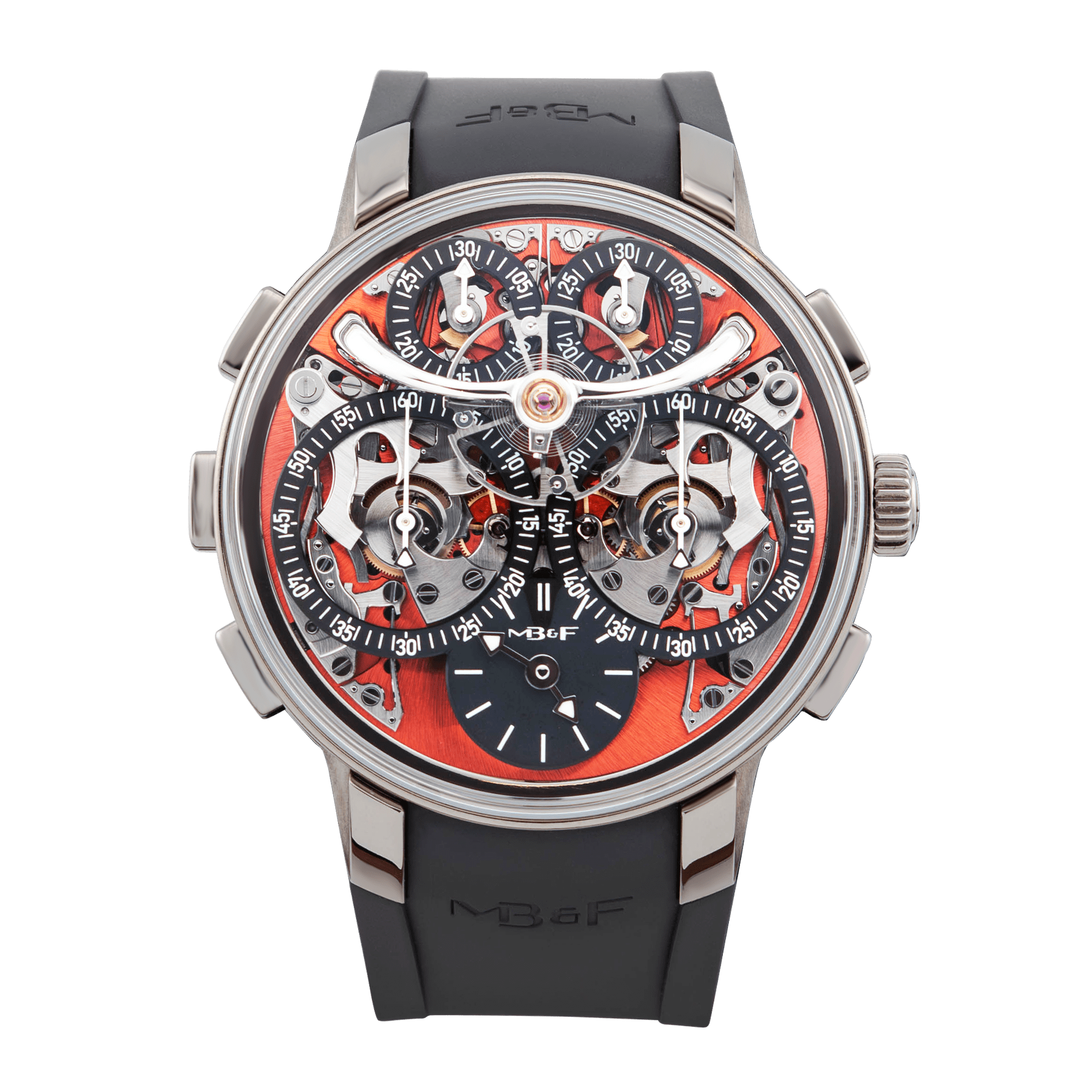 Image of Legacy Machine Sequential Evo Zirconium Orange Dial 44mm