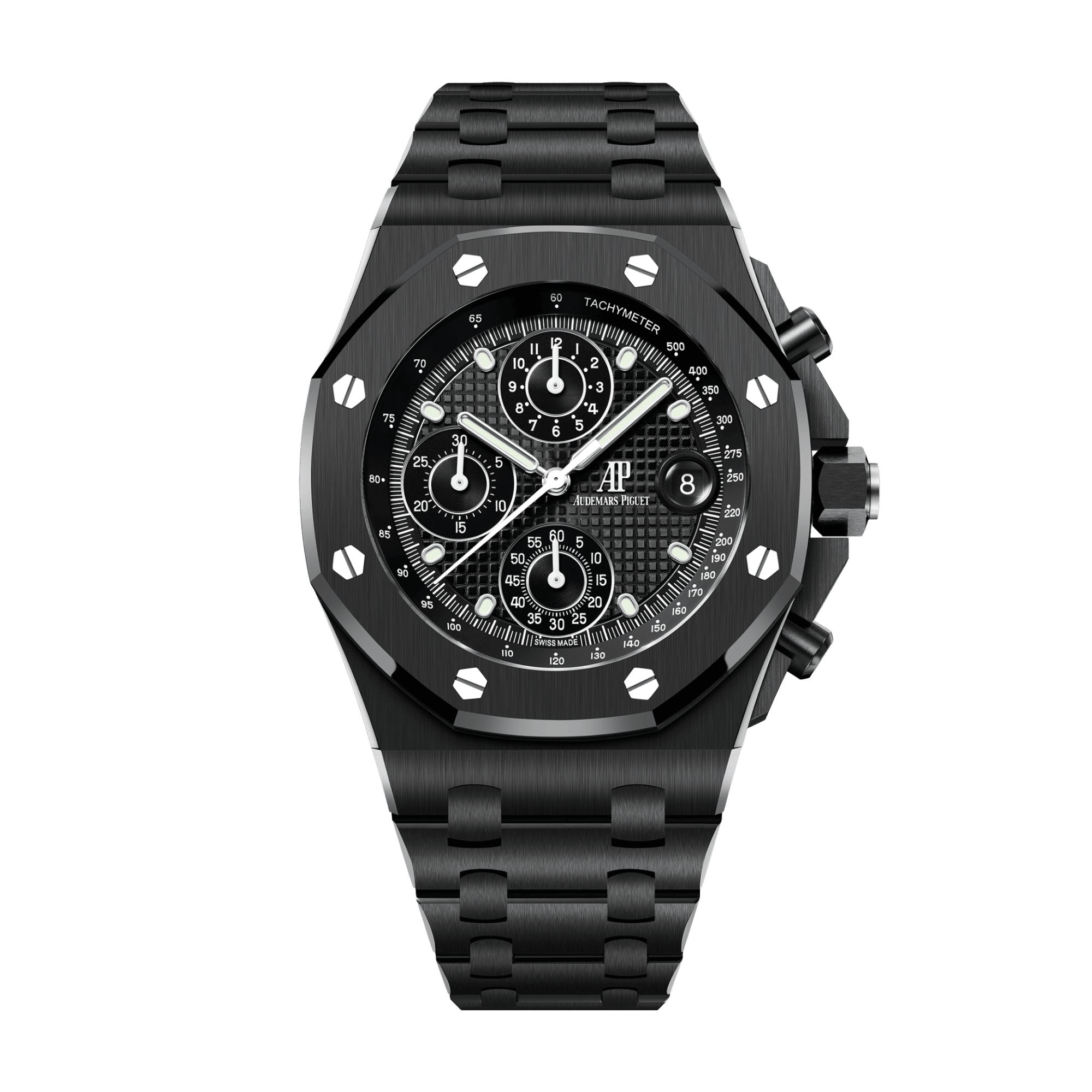 Image of Royal Oak Offshore Chronograph Ceramic Black Dial 42mm