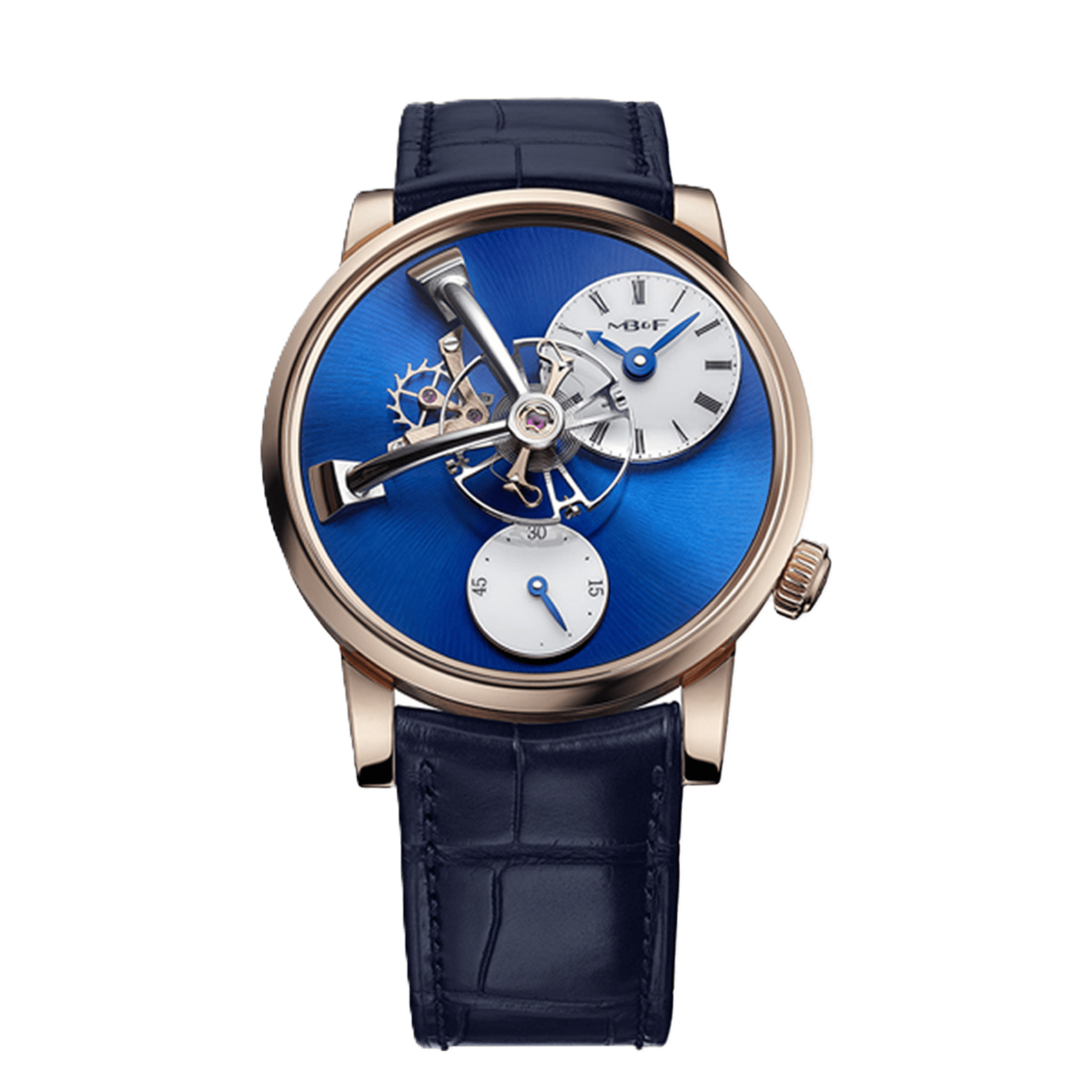 Image of Legacy Machine Red Gold Blue Dial 40mm