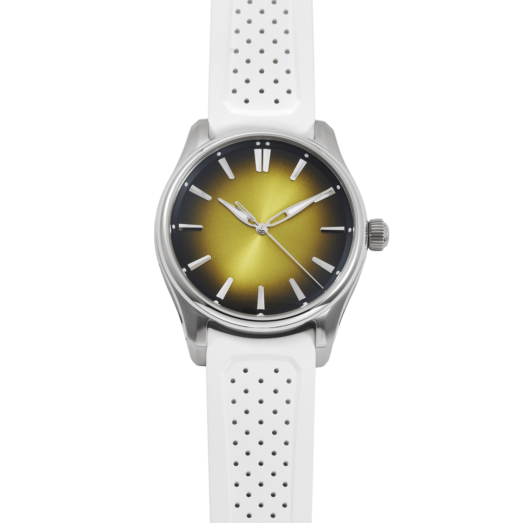 Image of Pioneer Centre Seconds "Sunny-Side Up" Steel Yellow Dial 40mm