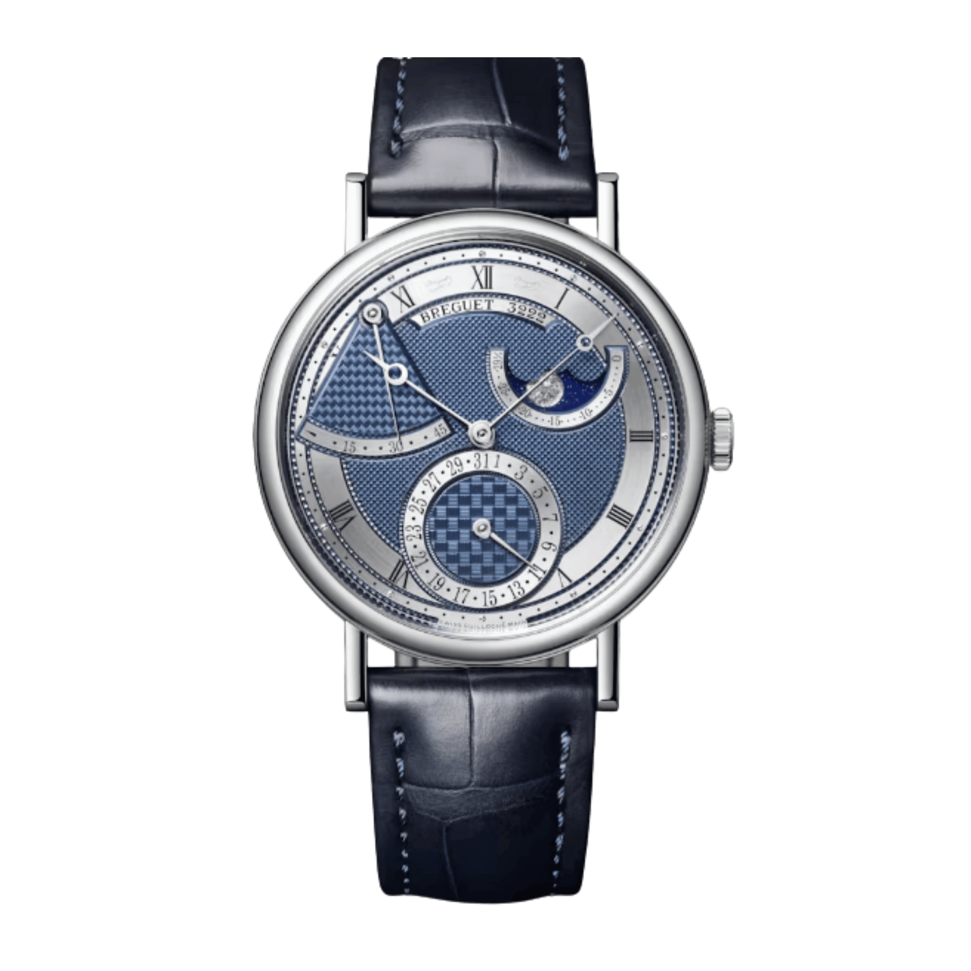 Image of Classique 7137 White Gold Blue Dial 39mm