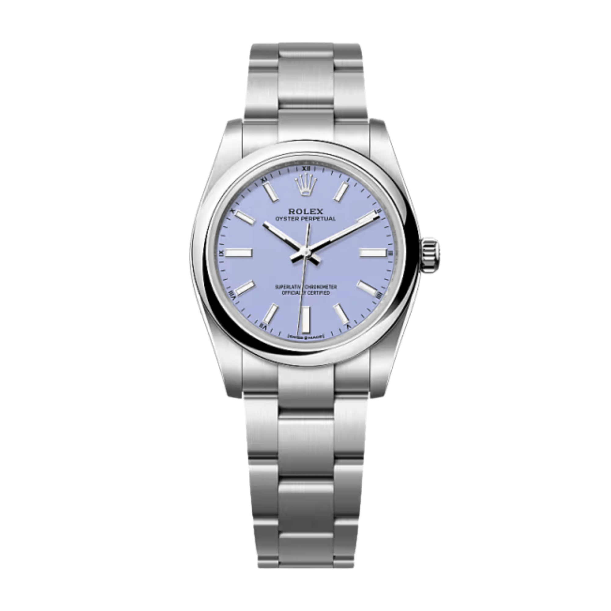 Image of Oyster Perpetual Steel Lavender Dial 34mm