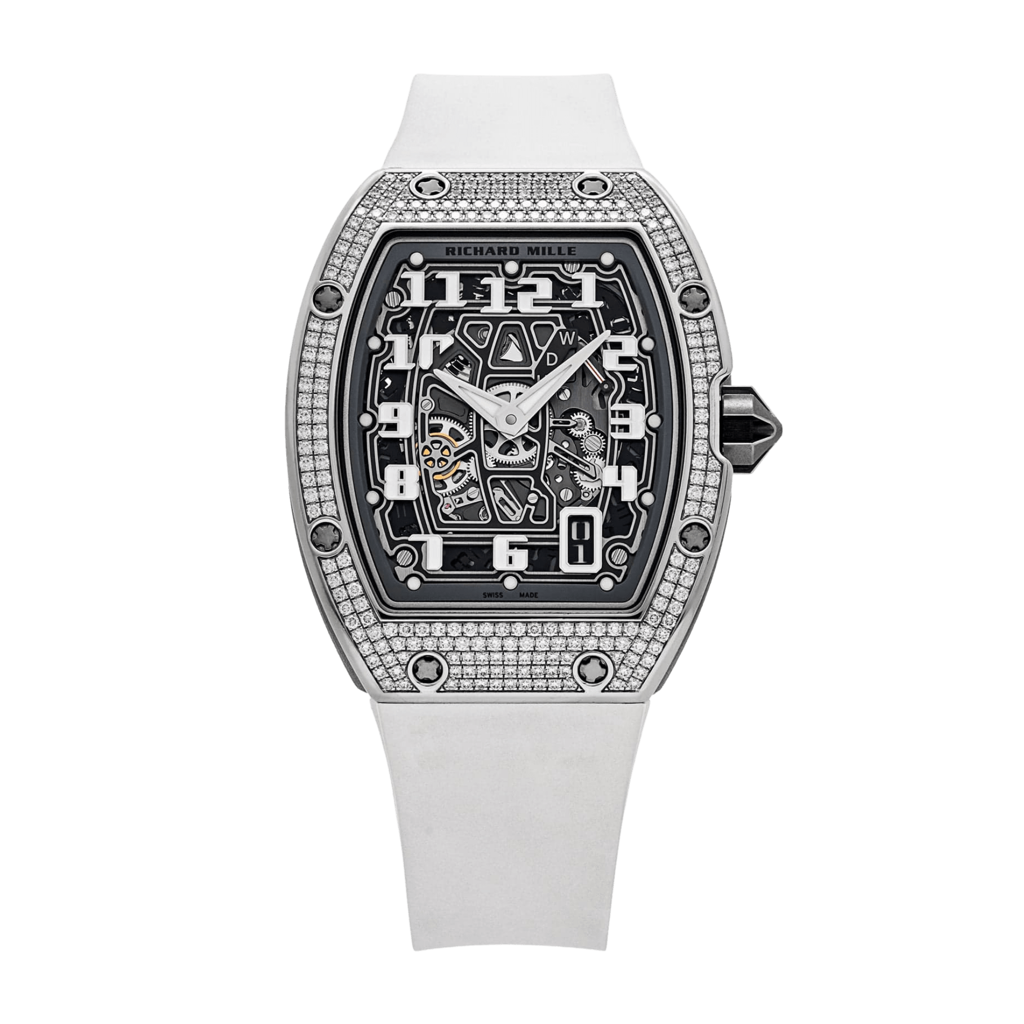 Image of RM67-01 Extra Flat White Gold Diamond