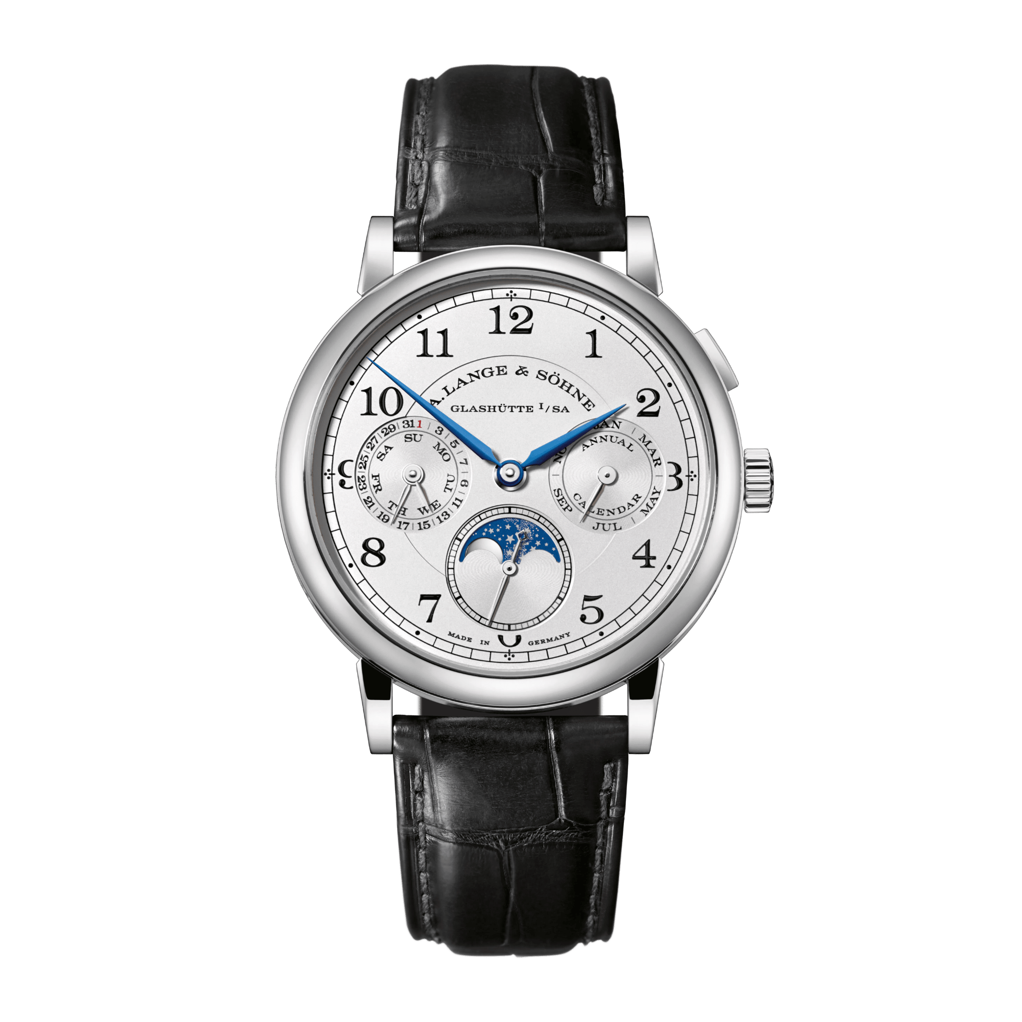 Image of 1815 Annual Calendar White Gold Silver Dial 40mm