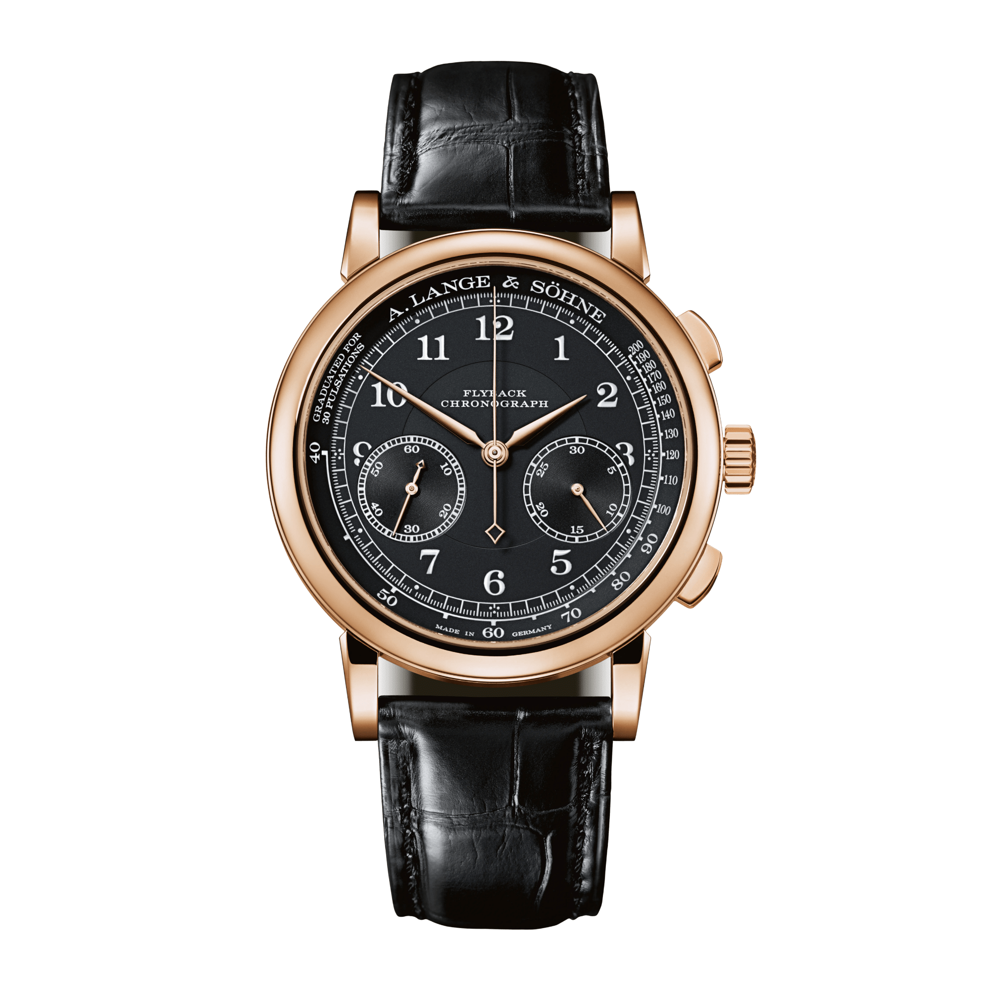 Image of 1815 Chronograph Rose Gold Black Dial 40mm