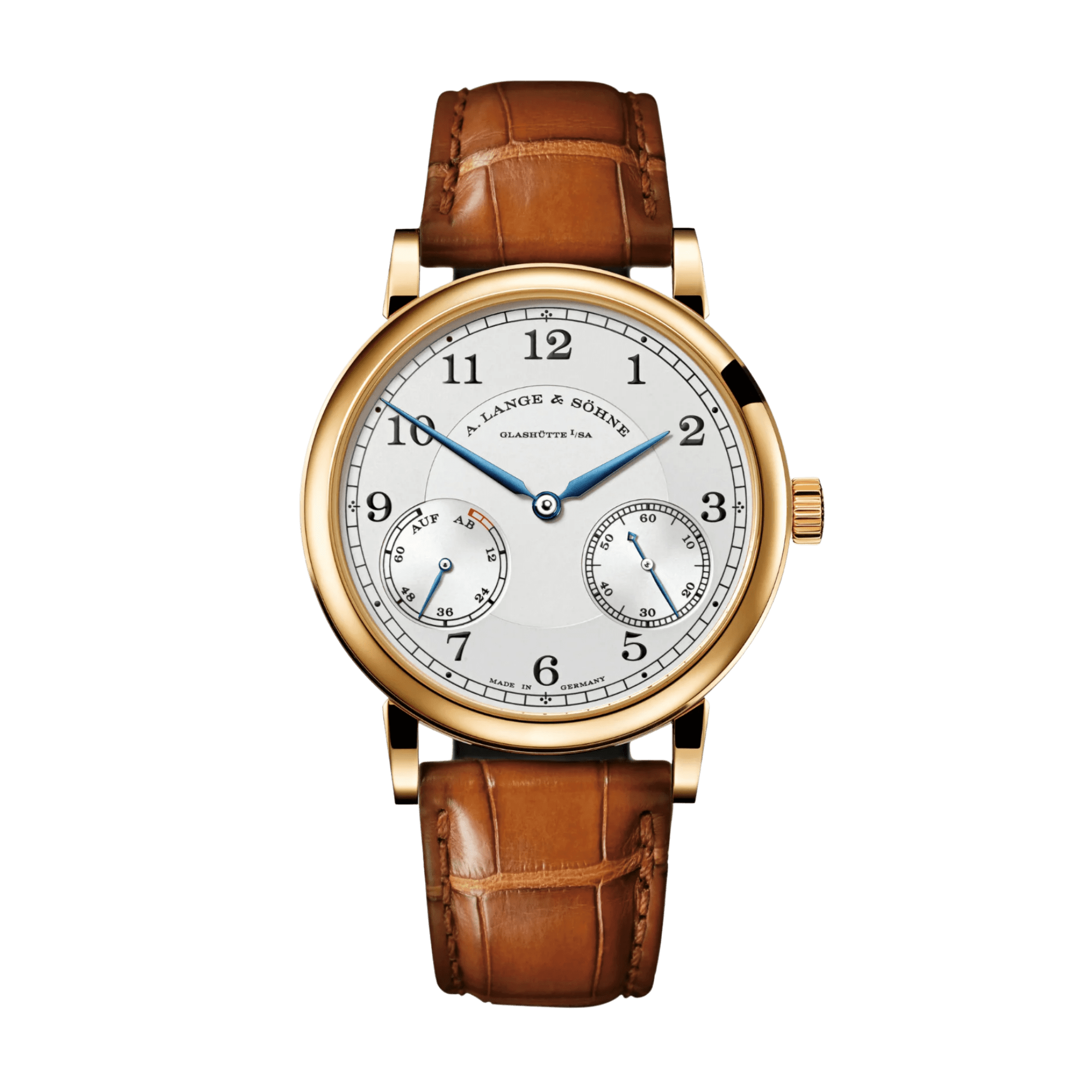 Image of 1815 UP/DOWN Yellow Gold White Dial 39mm
