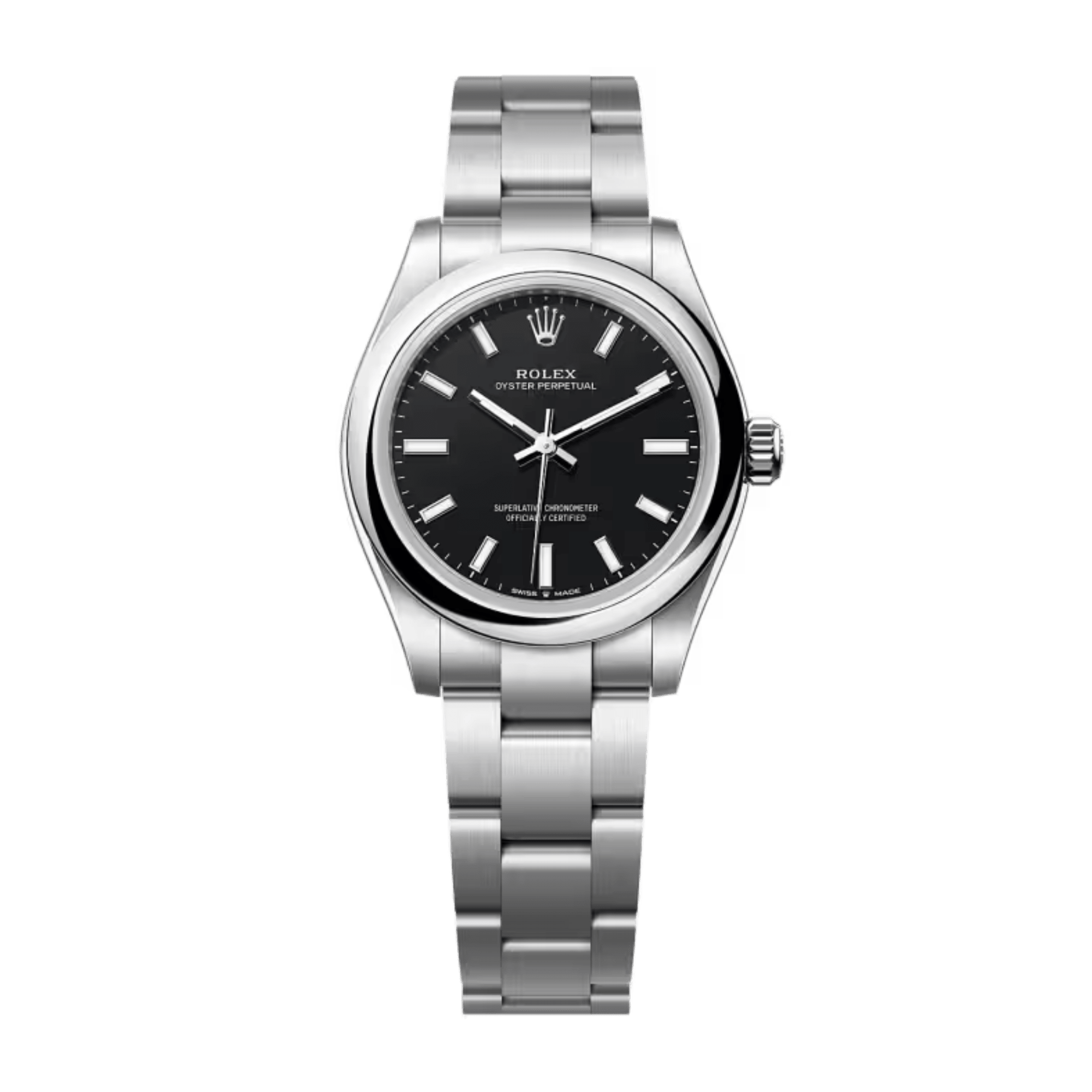 Image of Oyster Perpetual Steel Black Dial 31mm