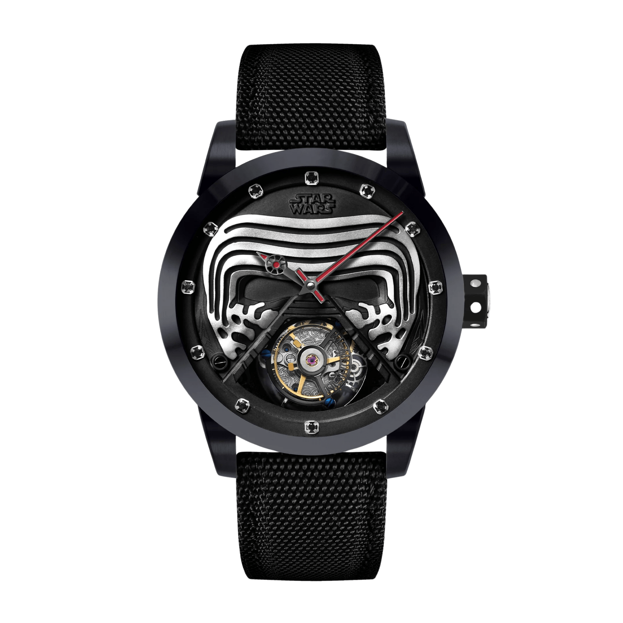 Image of Kylo Ren Tourbillon Steel Black Dial 43mm