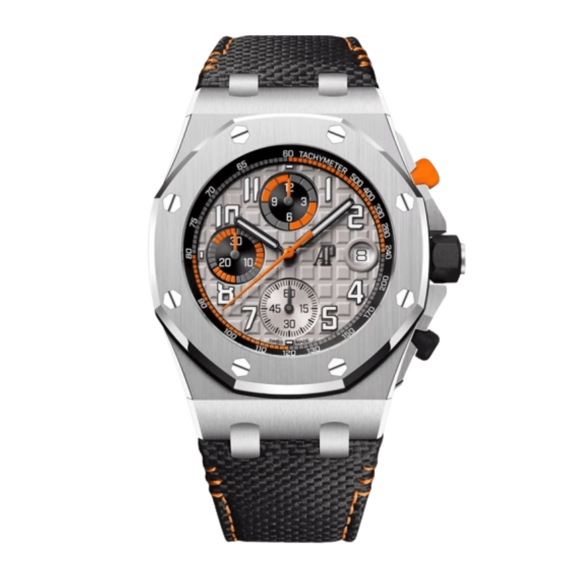 Image of Royal Oak Offshore Steel Silver Orange Dial 42mm