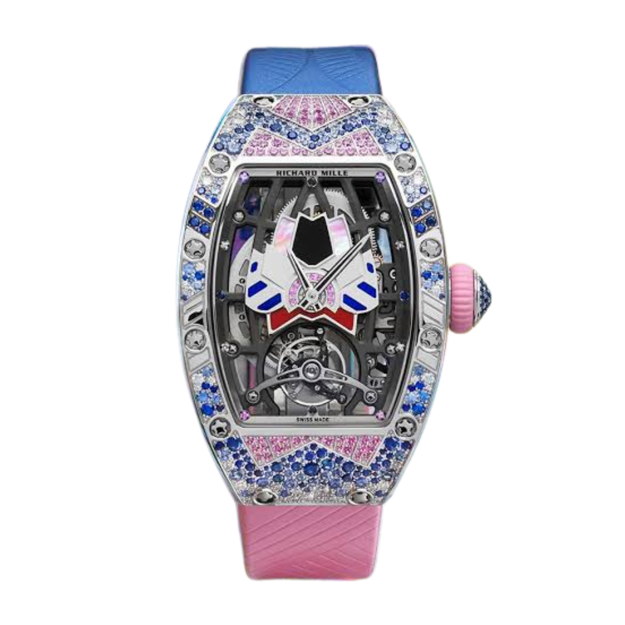 Image of RM71-02 "Paloma" White Gold Diamond Tourbillon
