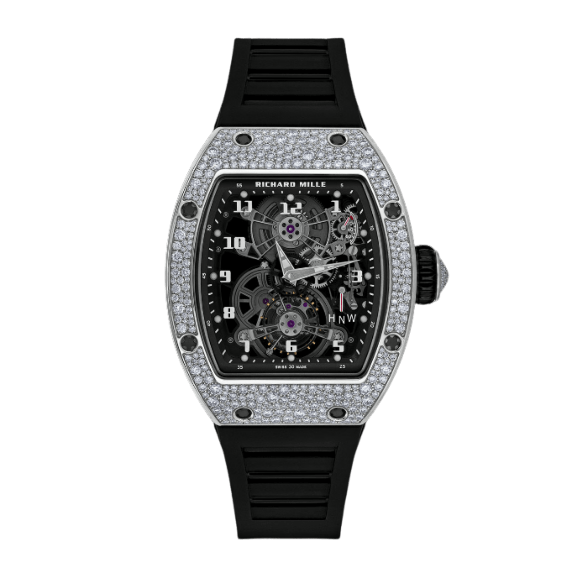 Image of RM17-01 White Gold Snow Setting