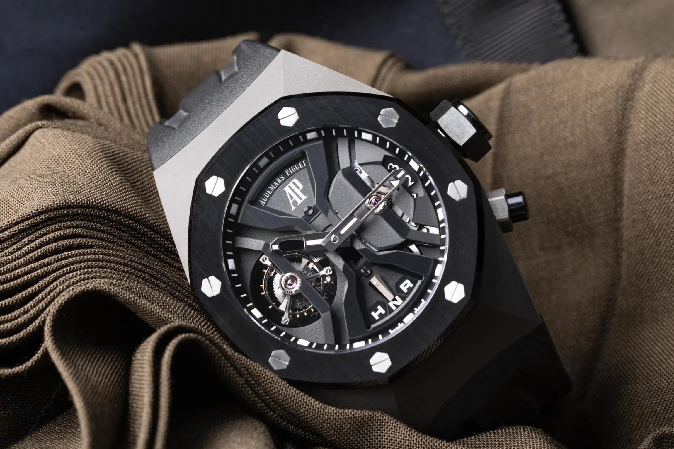 The Audemars Piguet Royal Oak Concept GMT Tourbillon ref. 26560IO Photo: Wristcheck