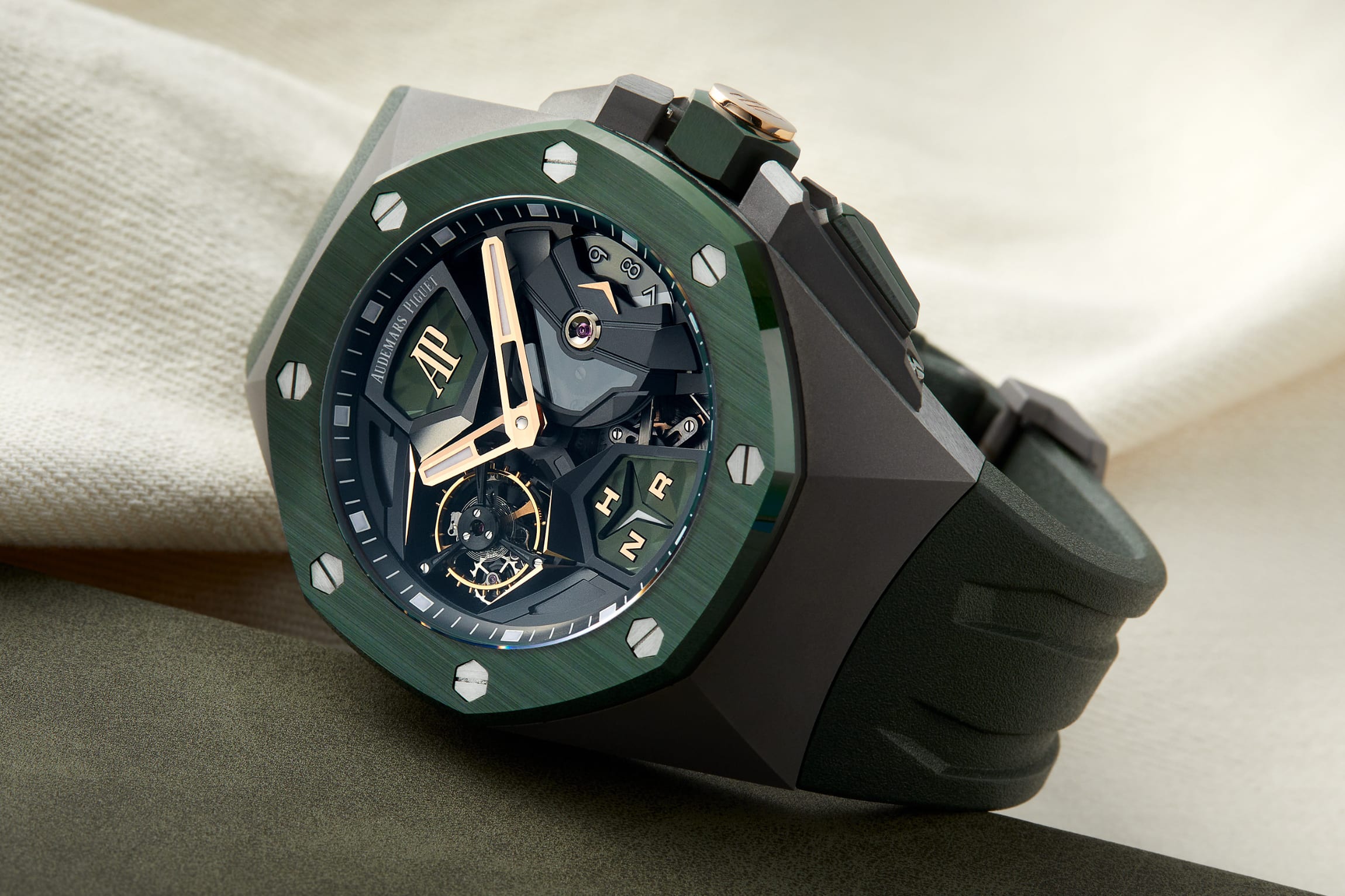 The Audemars Piguet Royal Oak Concept Flying Tourbillon GMT Ref. 26589IO