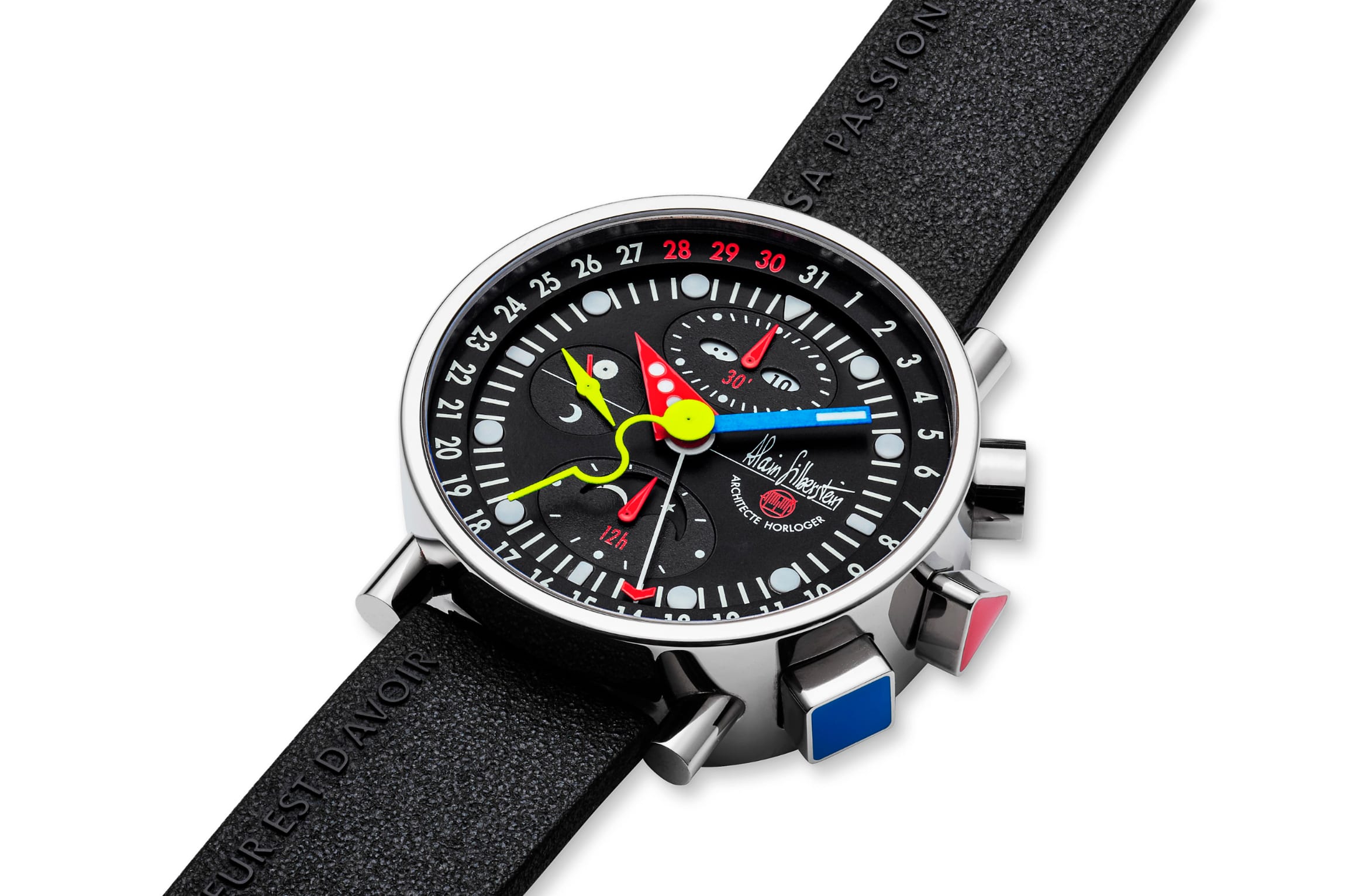 Alain Silberstein’s 40mm Krono Bauhaus 2 ©Christie's