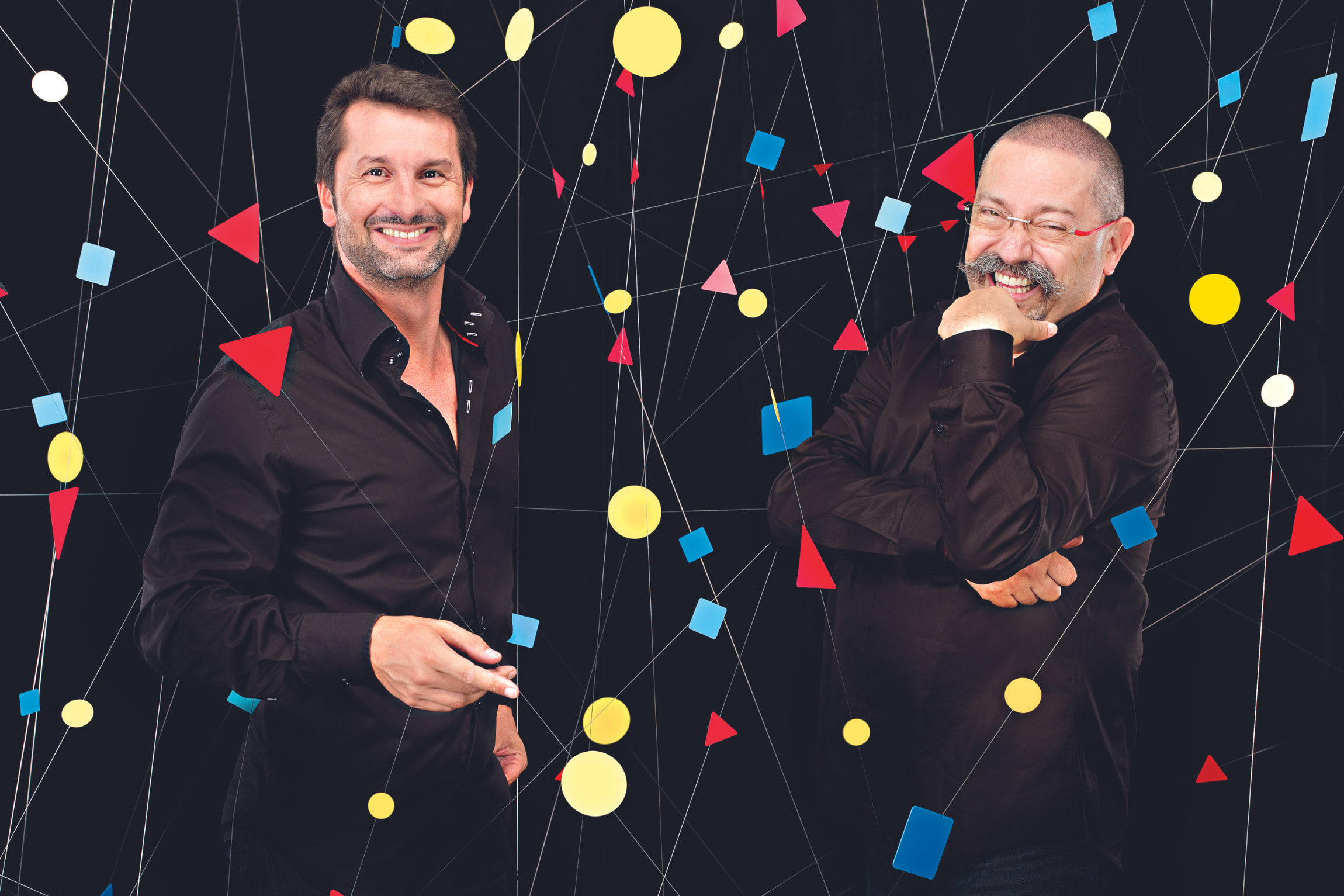 Maximilian Büsser (left) and Alain Silberstein (right) ©MB&F