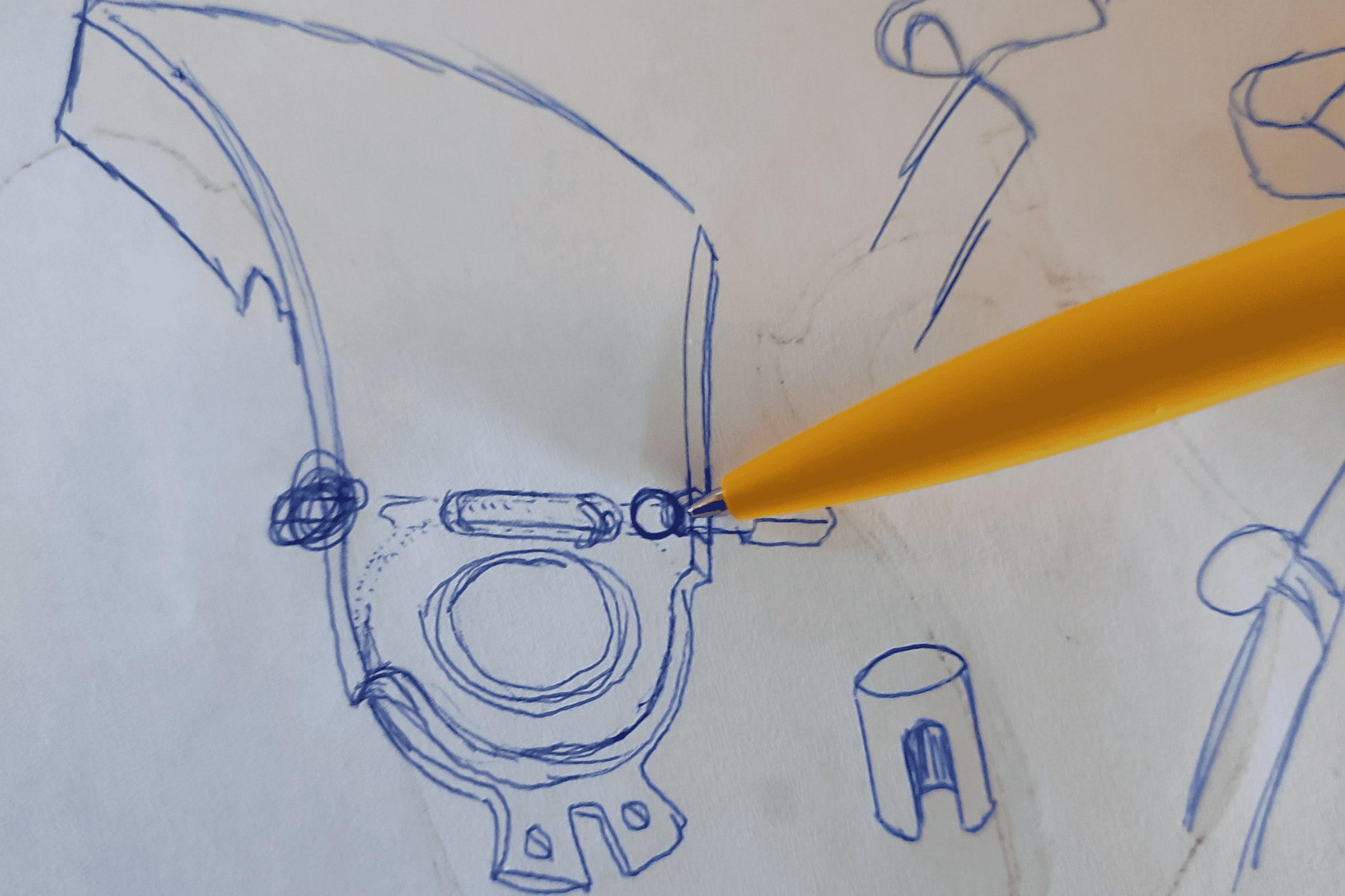 Designing stud adjustment mechanism Photo: P. Elliot