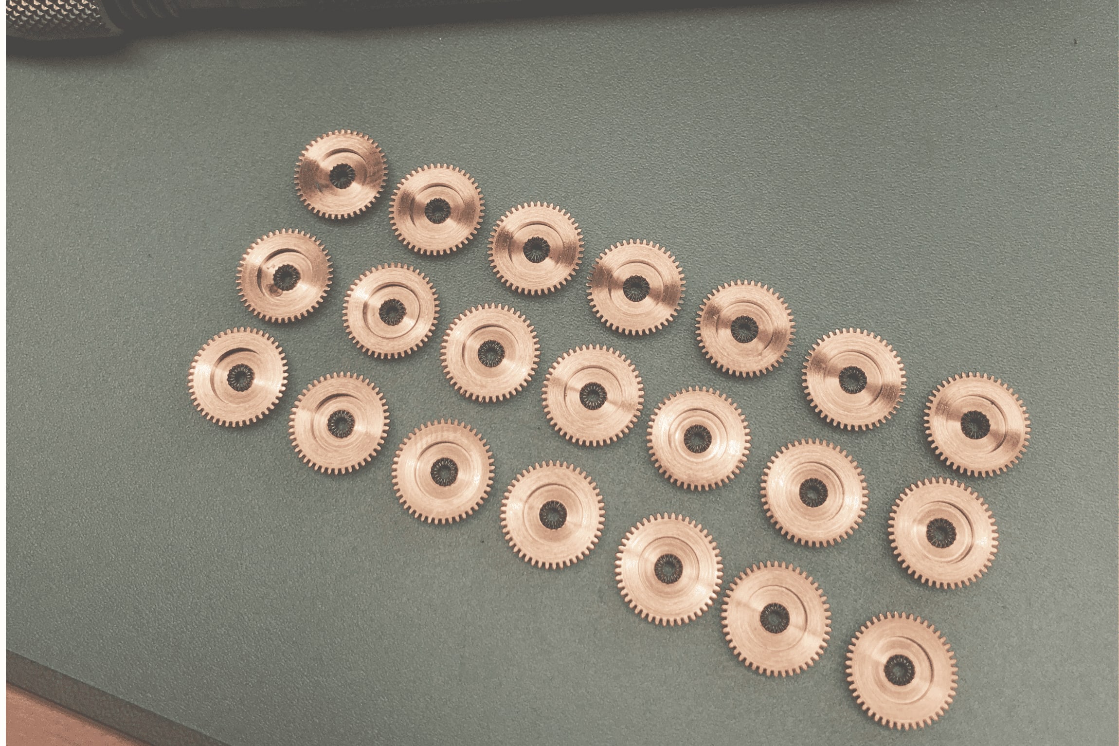 Handmade power reserve wheels at Dornbluth Photo P. Elliot.png