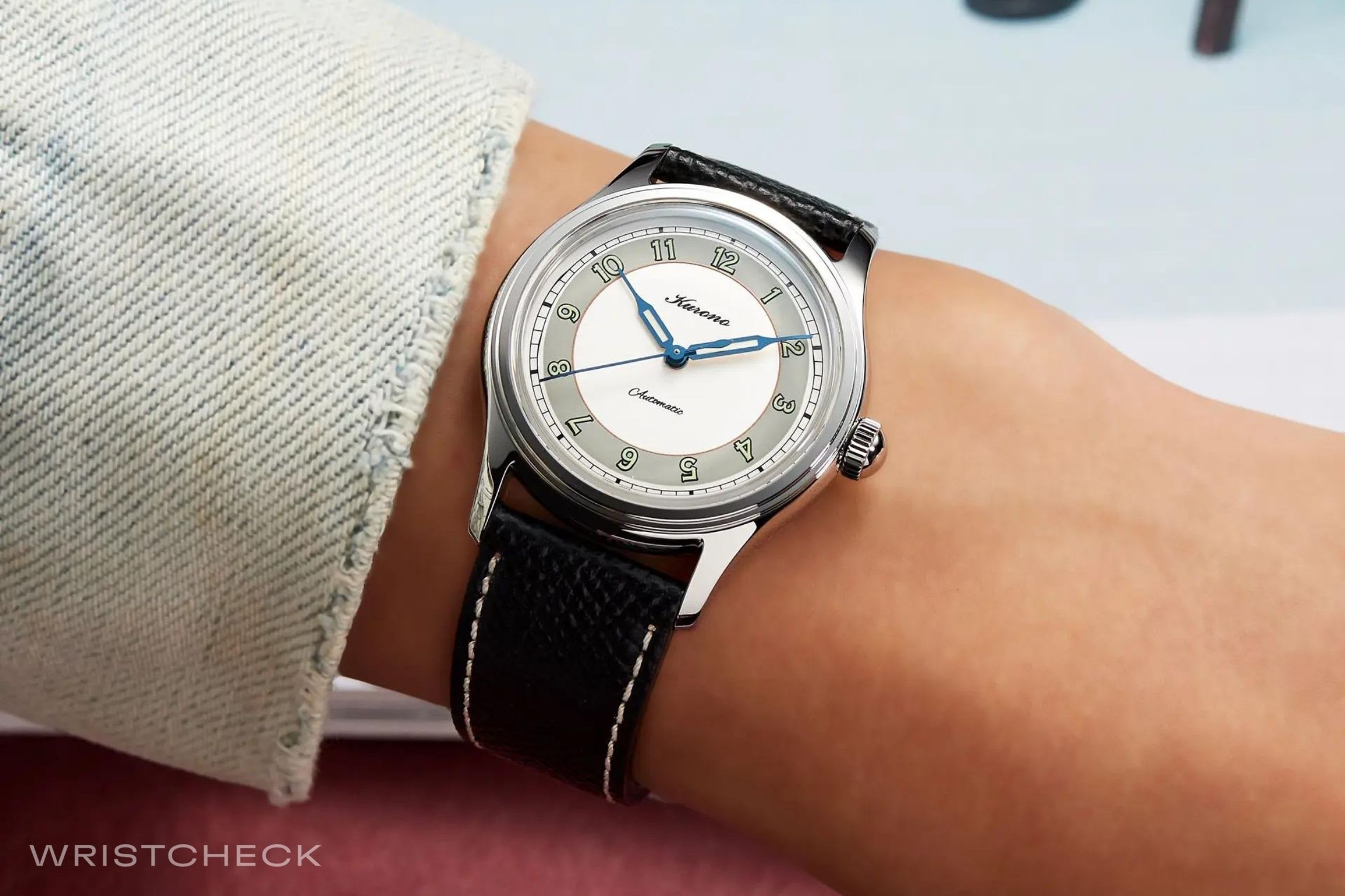Kurono Tokyo No.2 Smoke Stainless Steel Grey Dial Ref. CS034E
