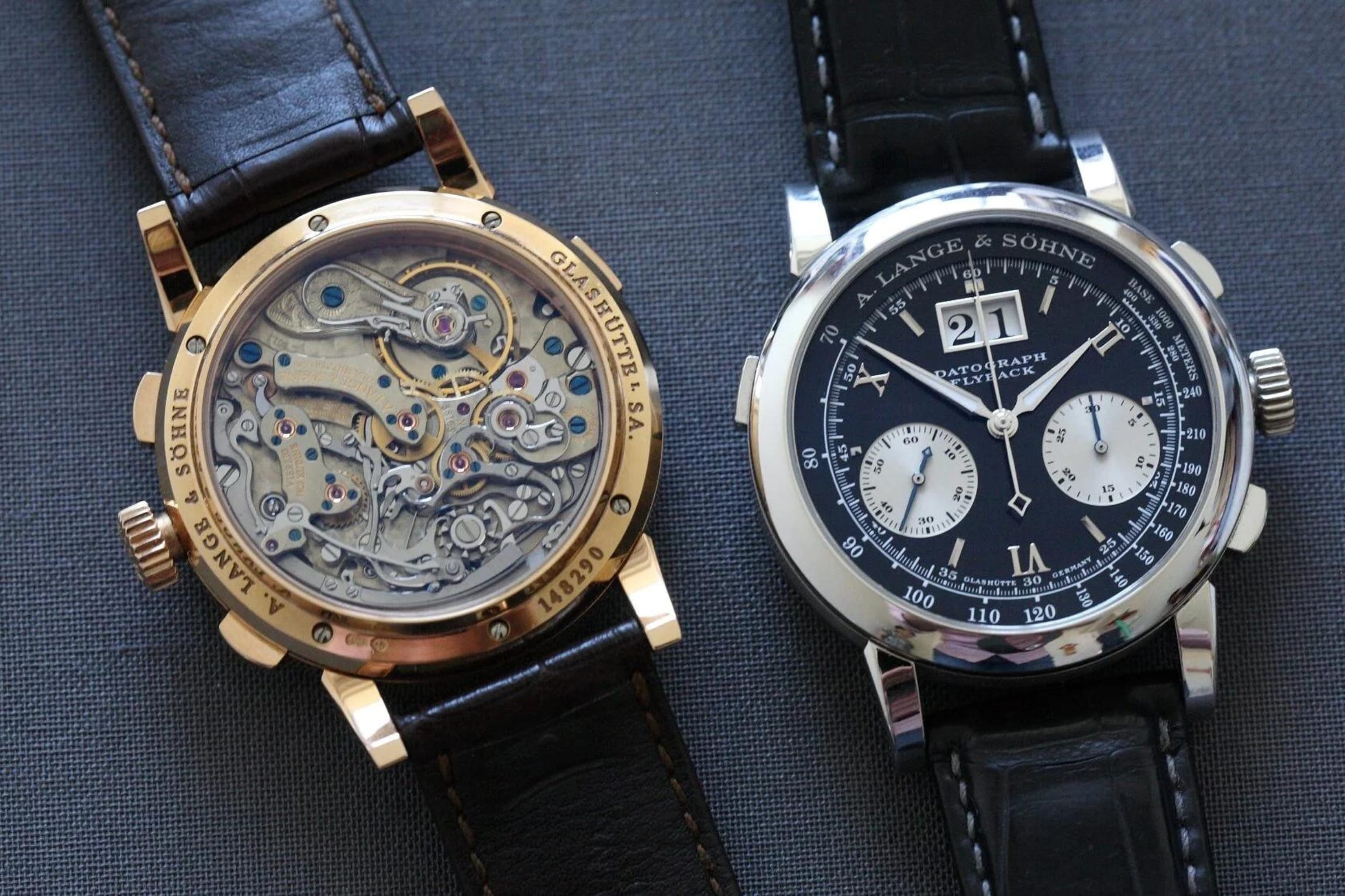 The iconic Datograph from A. Lange & Söhne made its debut in 1999 Photo: Langepedia