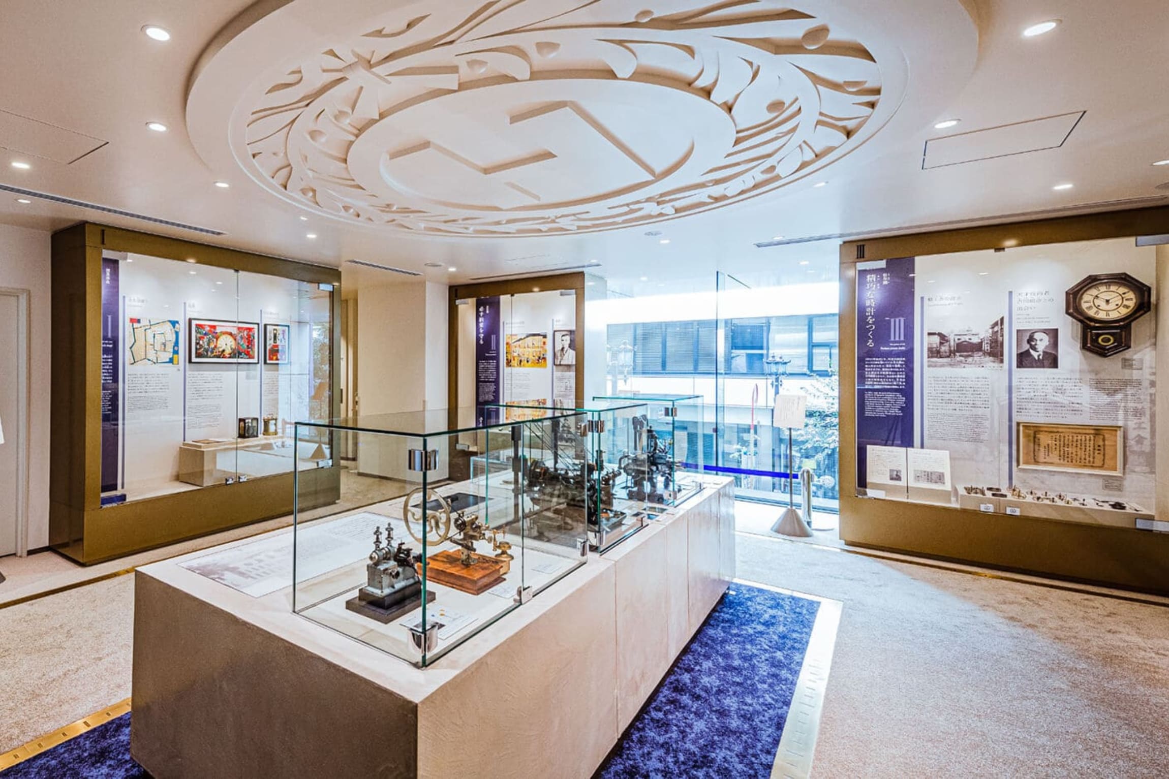 The Seiko Ginza Museum Photo: Seiko