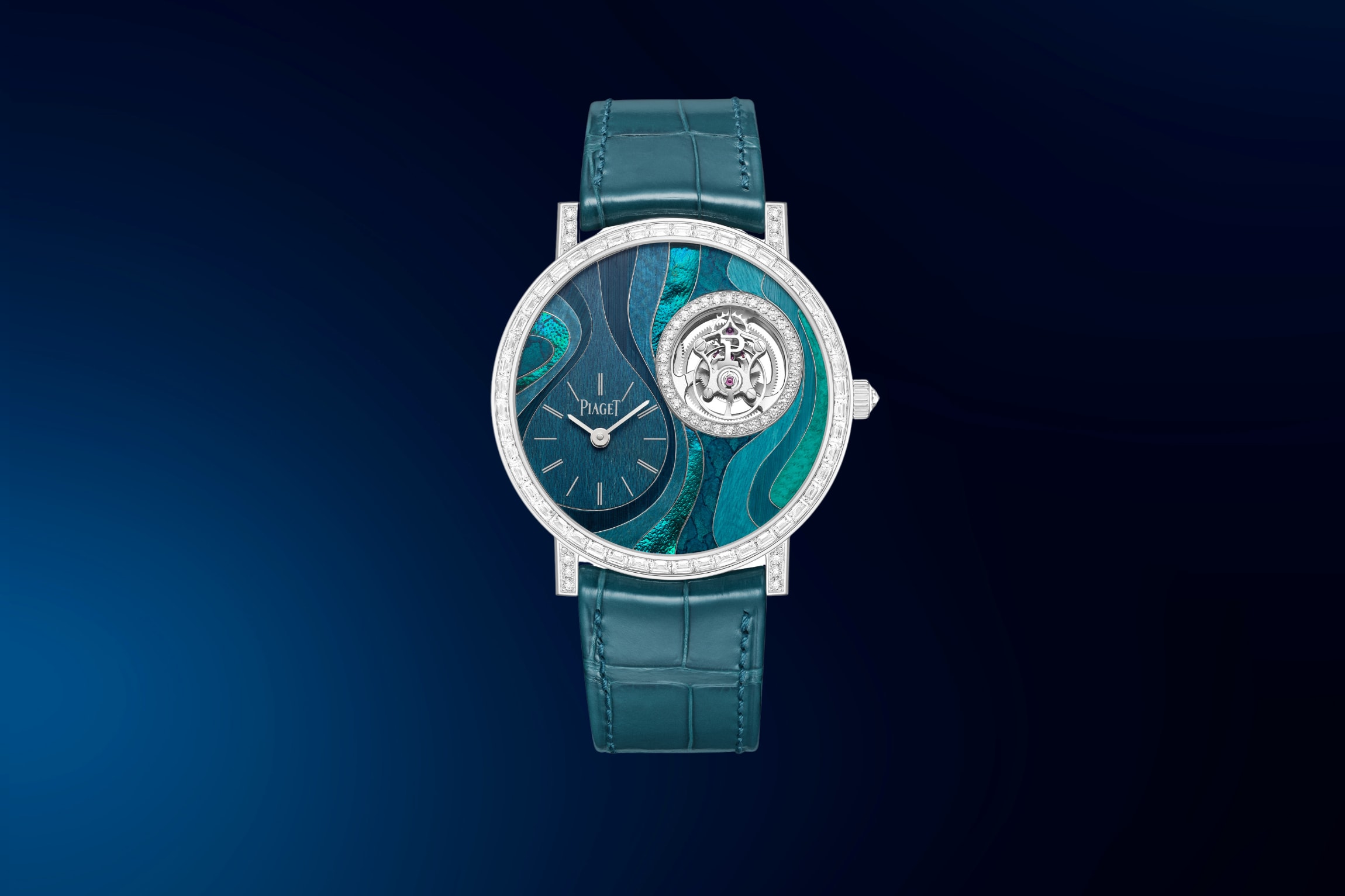 Artistic Crafts: Piaget Altiplano Métiers d'Art - Undulata