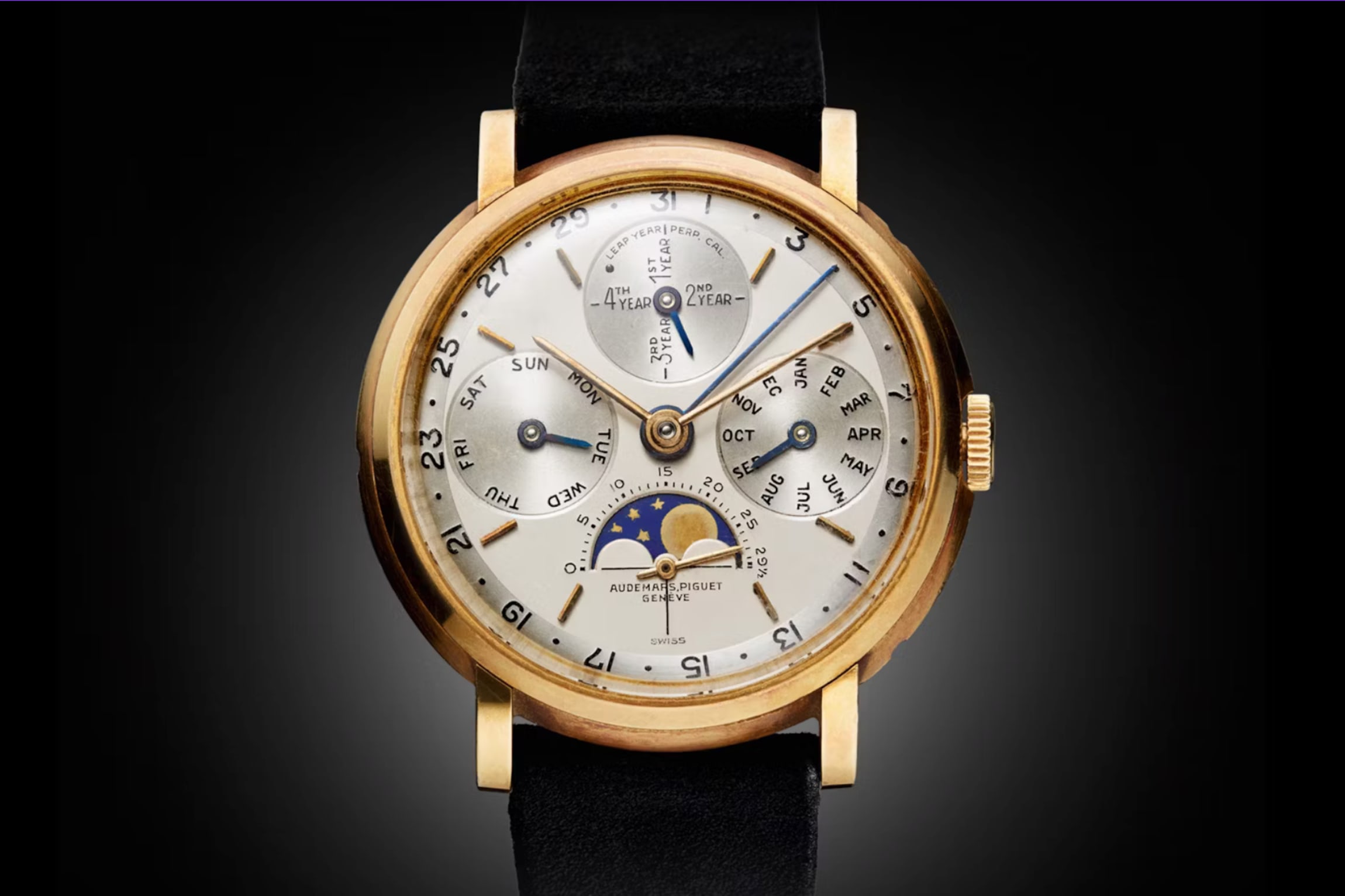 Final iteration of Audemars Piguet's earliest perpetual calendar Ref. 5516 Photo: Audemars Piguet