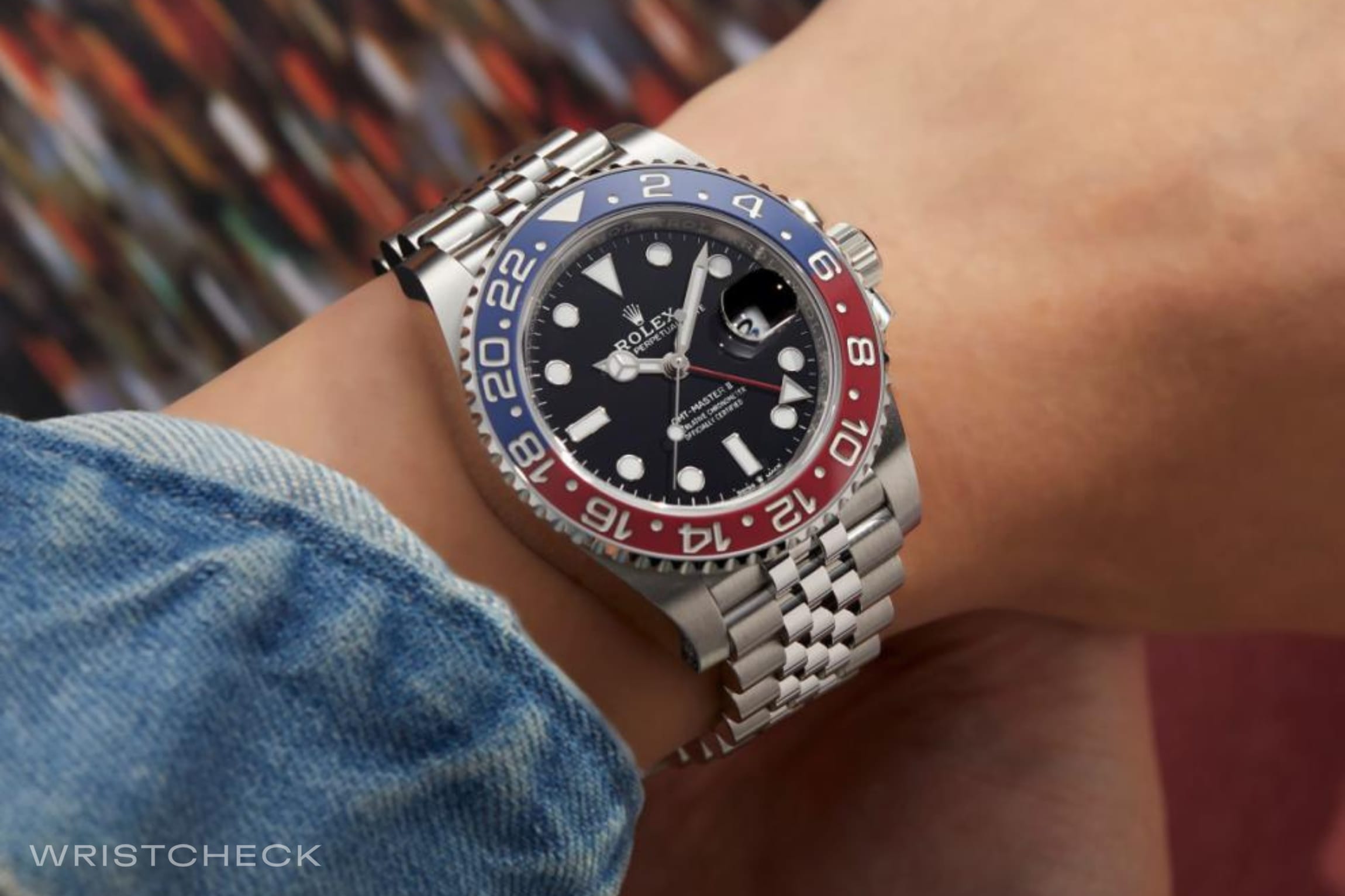 Rolex GMT-Master II "Pepsi" Jubilee